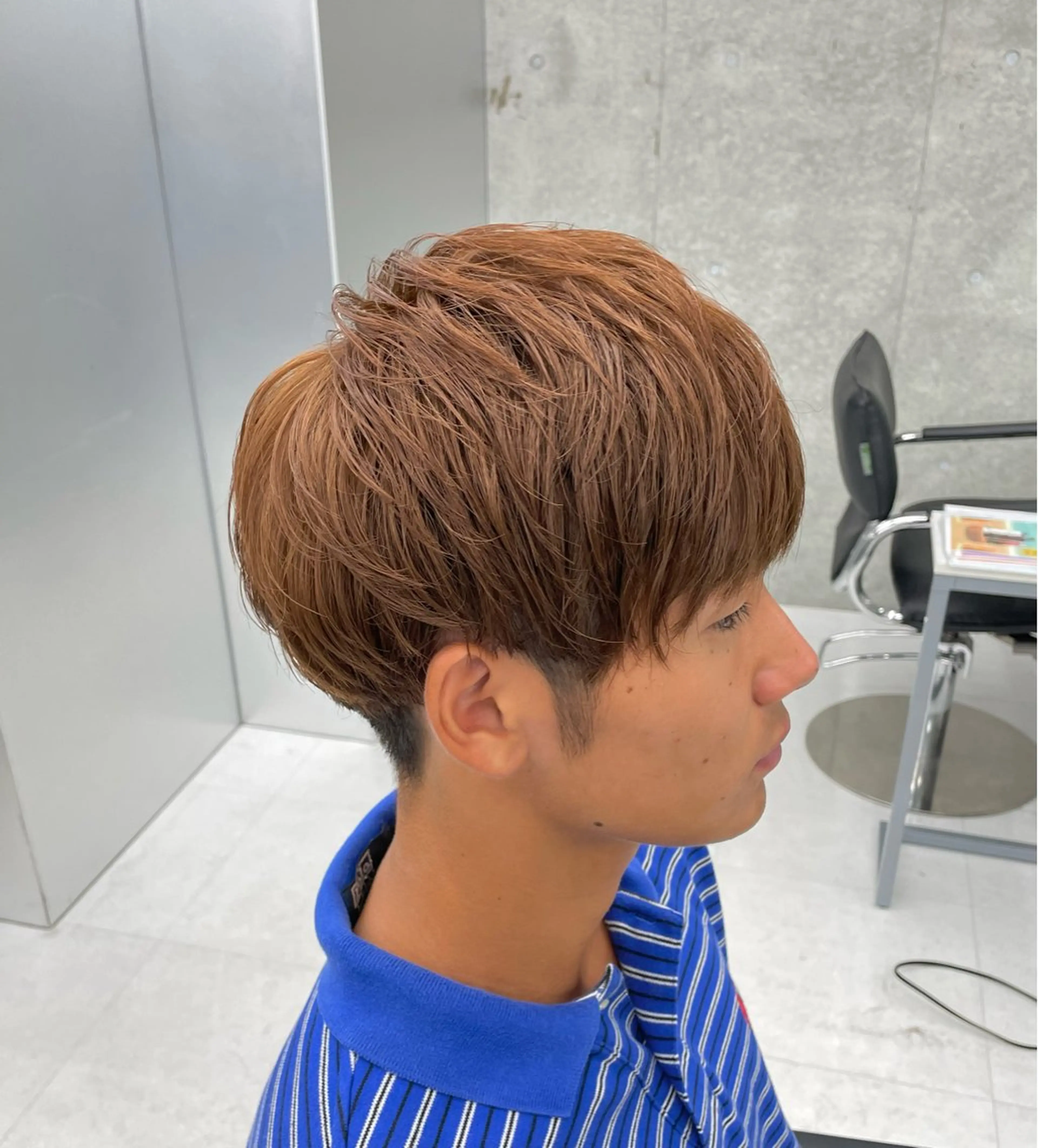 ショート メンズ カット 立川ブリーチ/メンズ ウルフ♱ʜᴀʀᴜᴋᴀのヘアスタイル