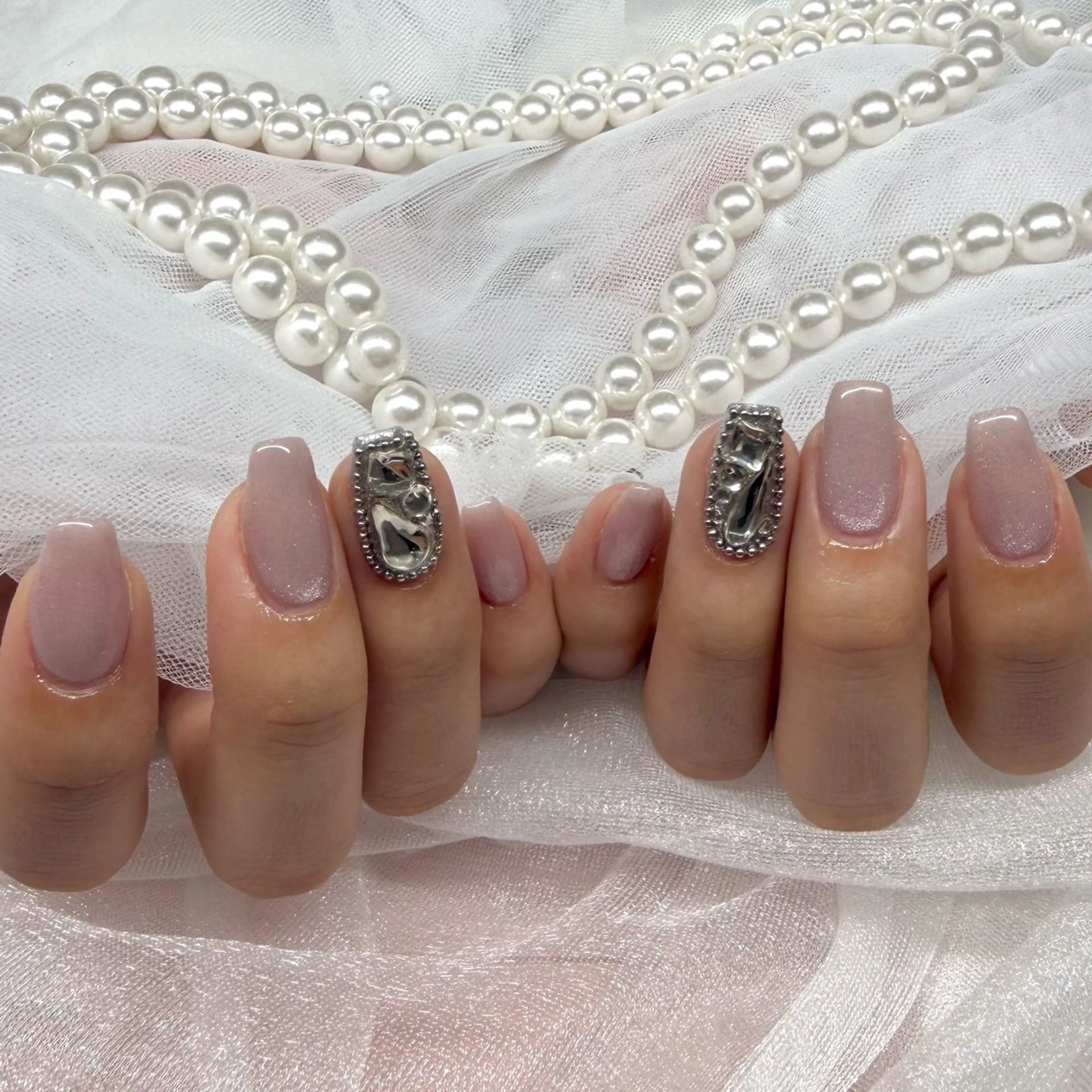 ネイル ワンカラーネイル Nailsalon MeMe YUMIのネイルデザイン