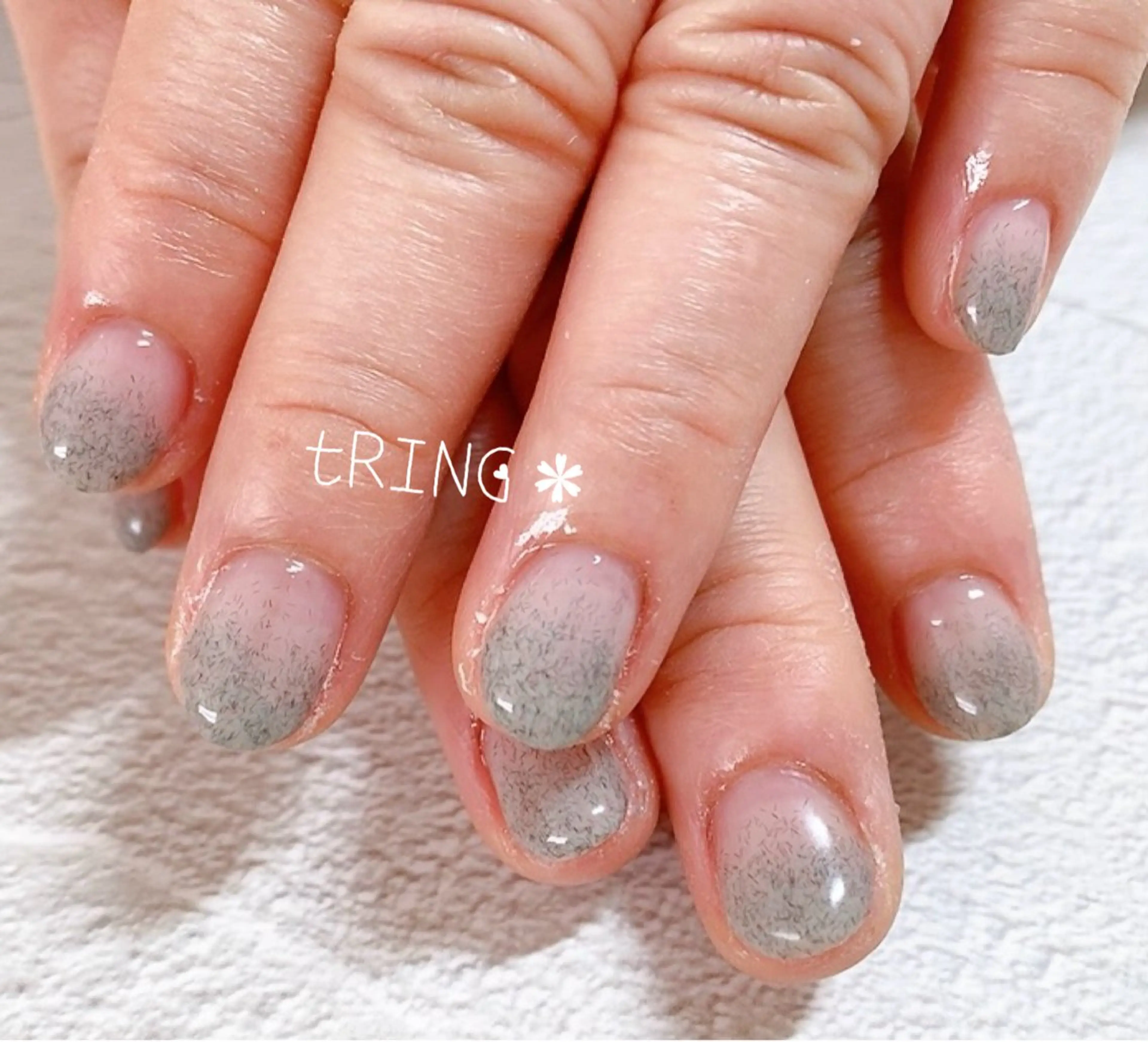 ネイル ハンドネイル tRING＊ しいの木台のネイルデザイン