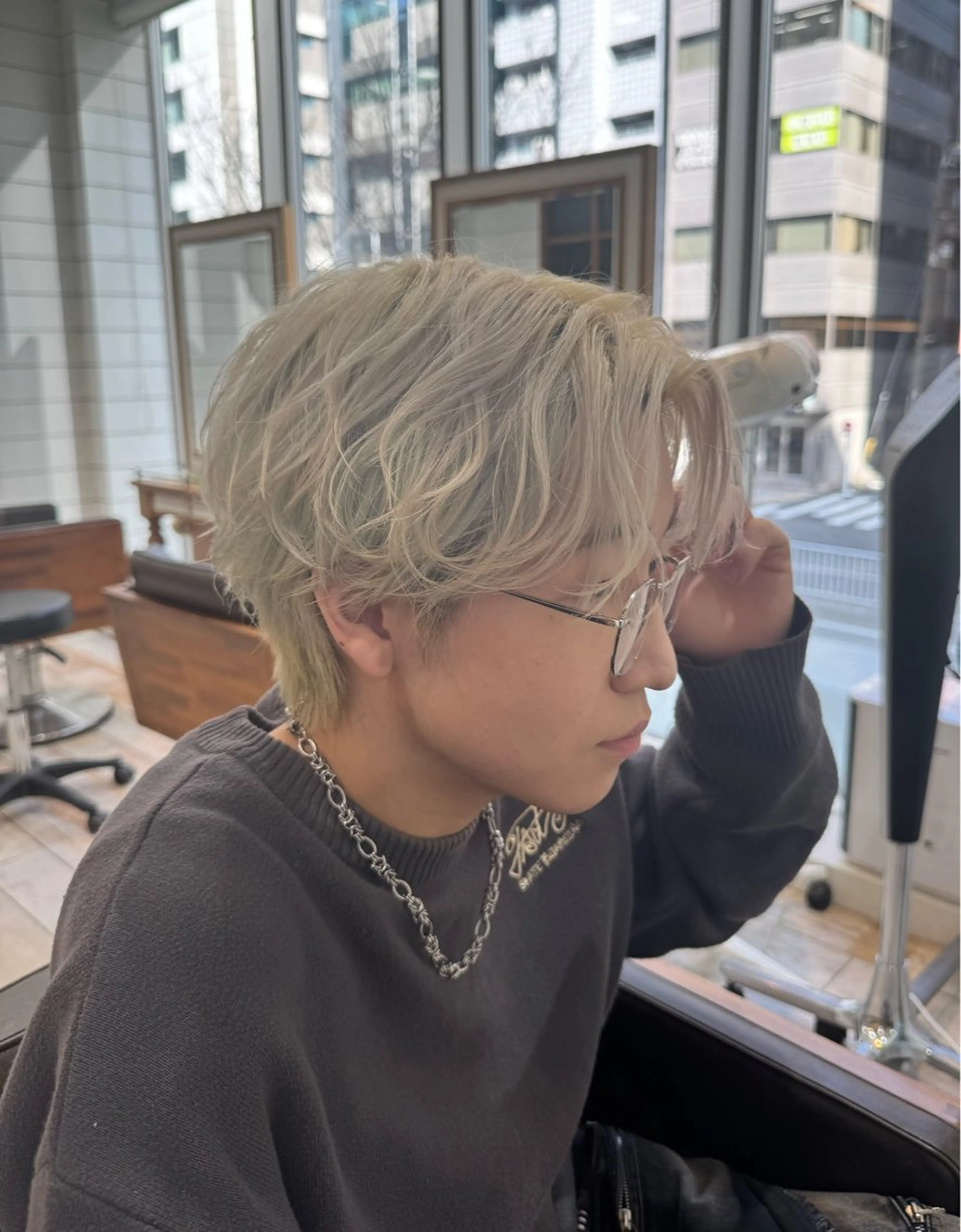 【独自考案🔥】カット+コピーパーマモデルの写真