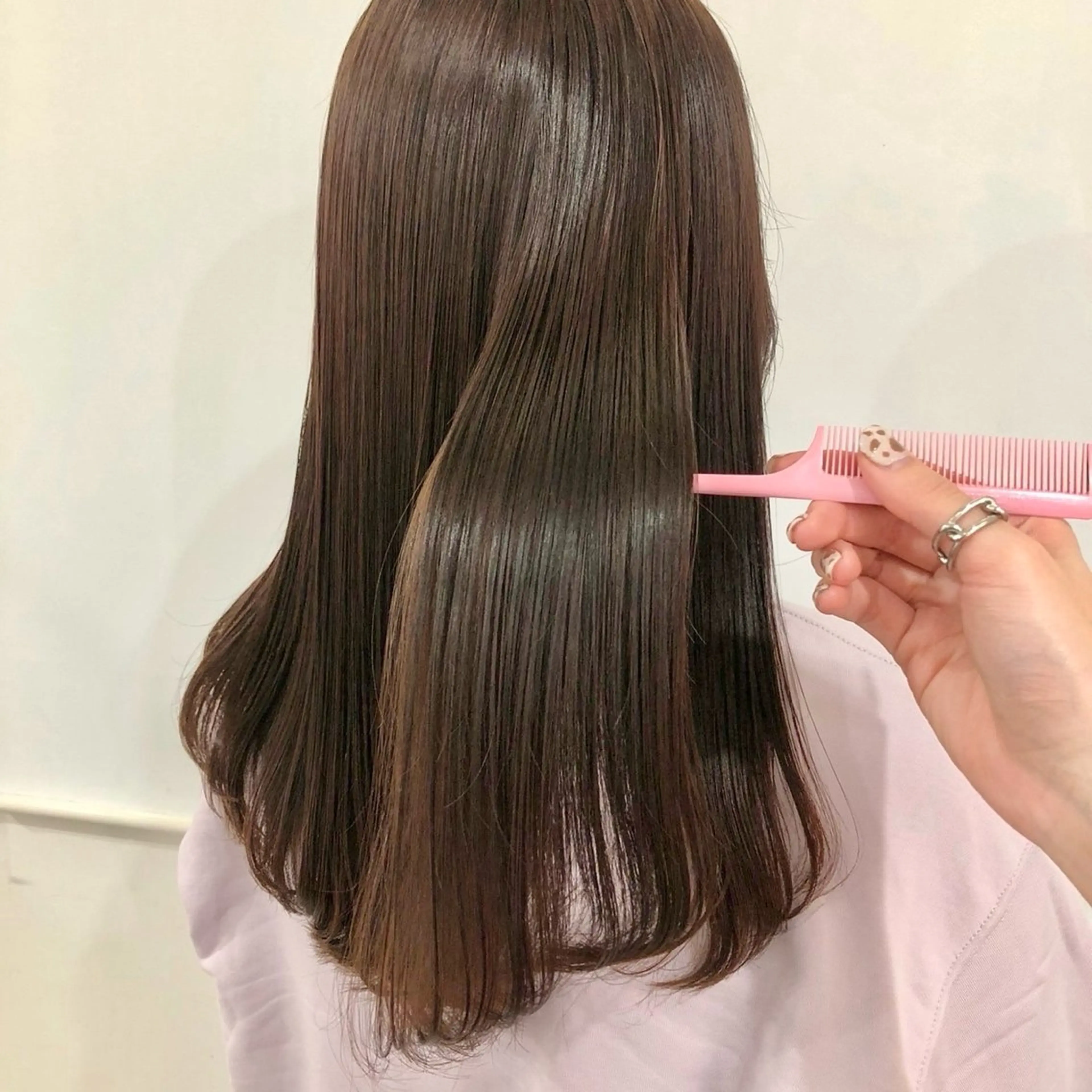 ロング カラー ヘアカラー トリートメント ParveMix￤ 大賀さつき🍨🤍のヘアスタイル