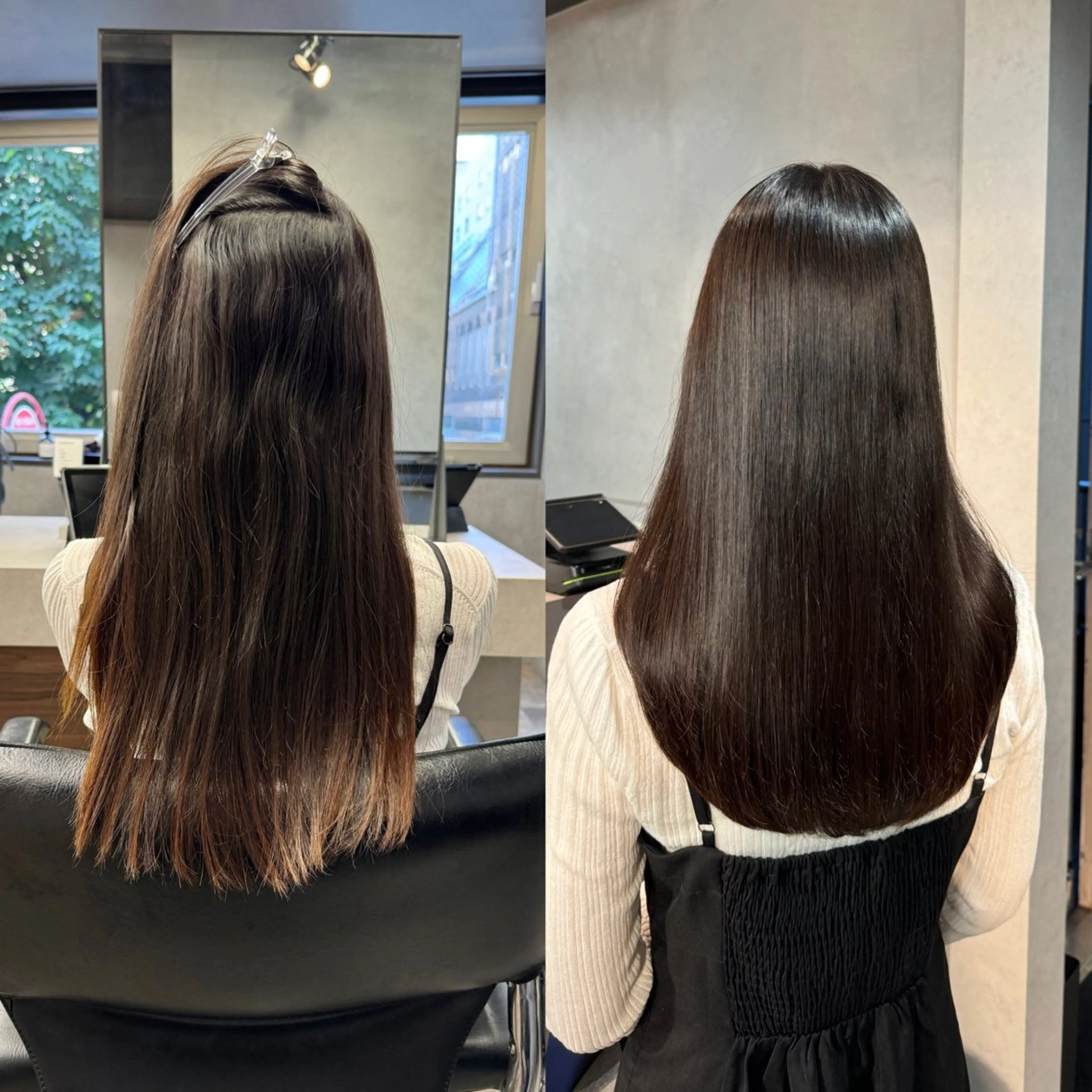 ロング カット 縮毛矯正 トリートメント 髪質改善/艶髪 MINAMIのヘアスタイル