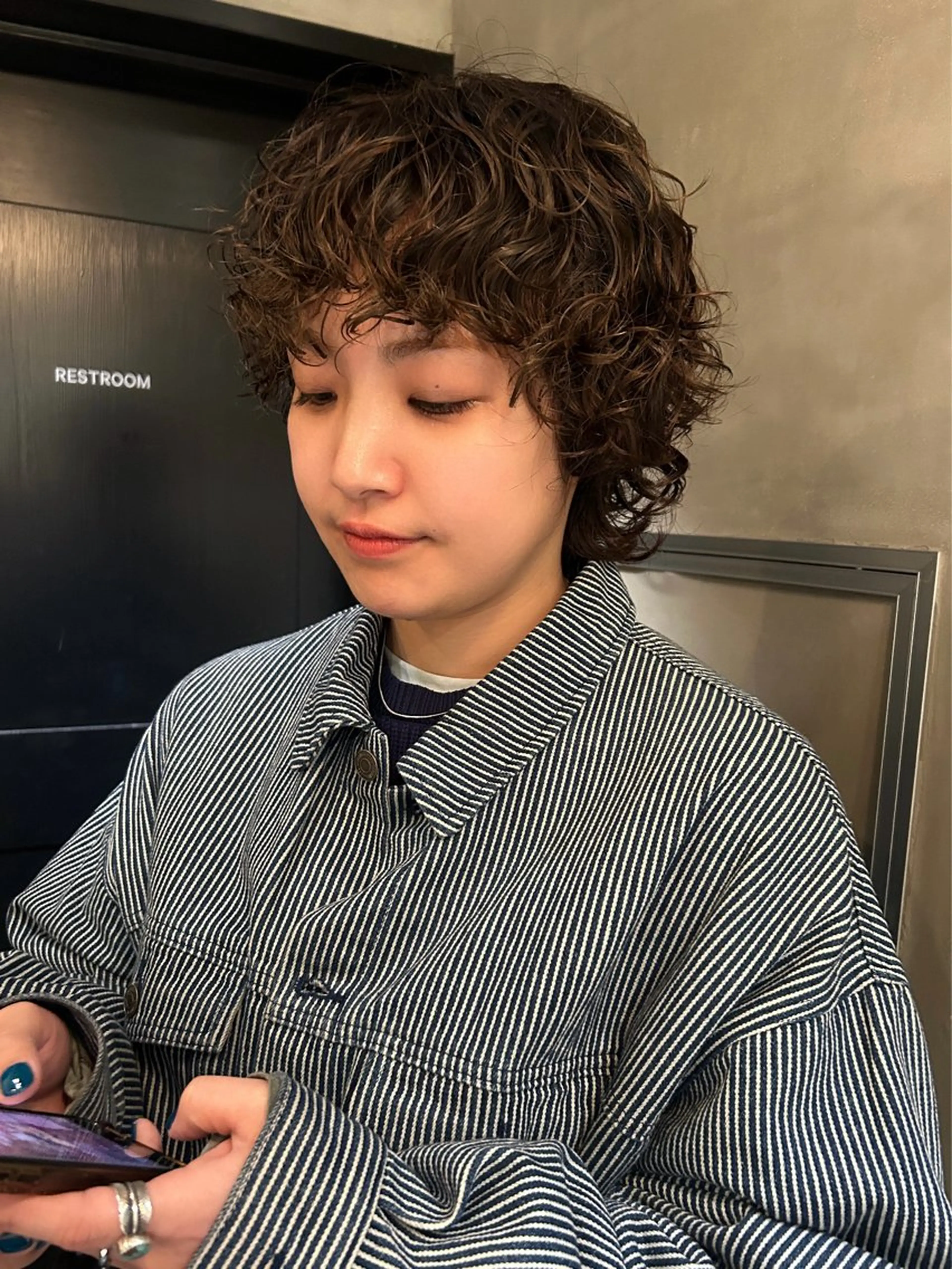 ショート パーマ デザイン/アレンジ ❤︎イシイレイのヘアスタイル