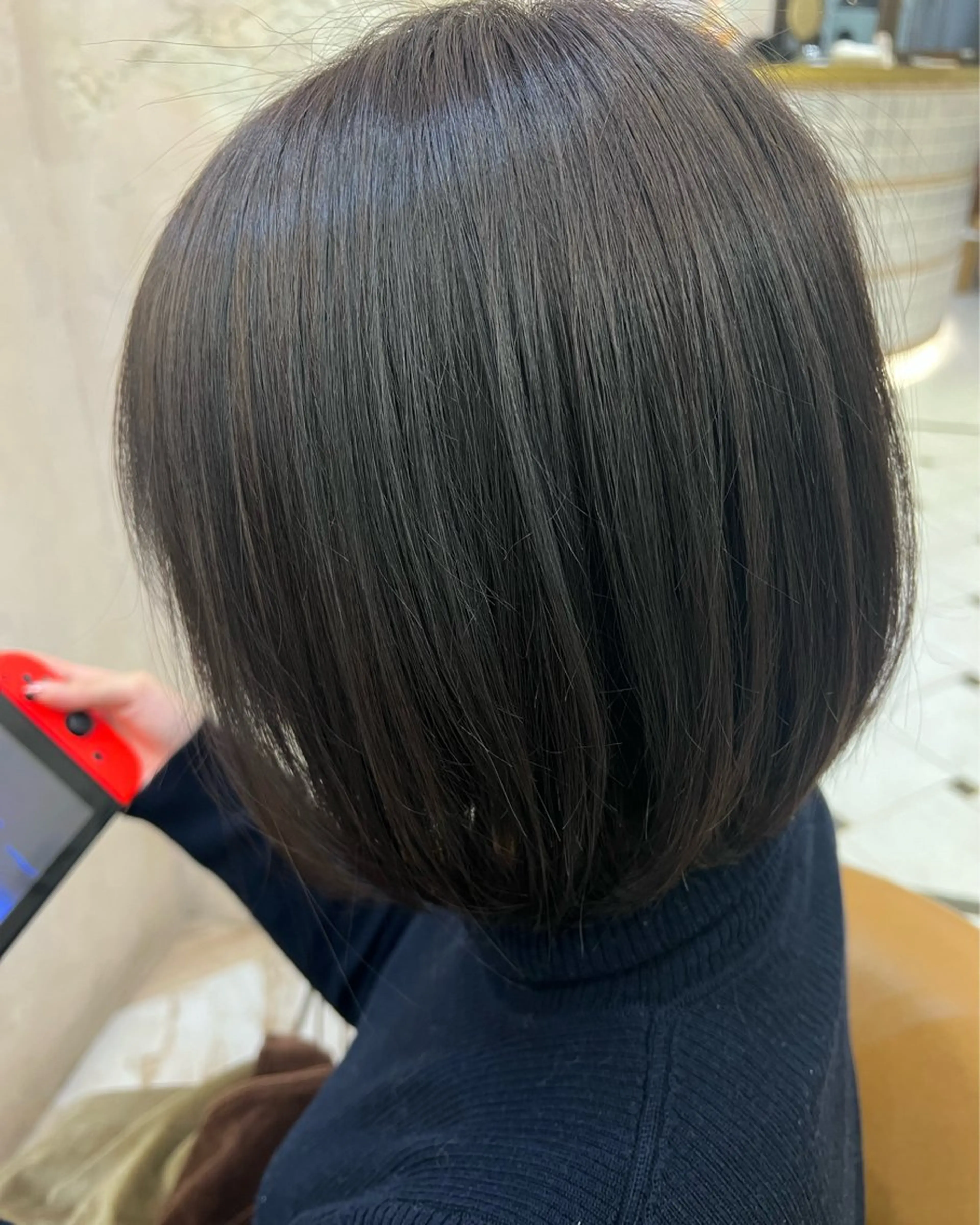 ショート 縮毛矯正/ブリーチ なしダブルカラー輝希のヘアスタイル