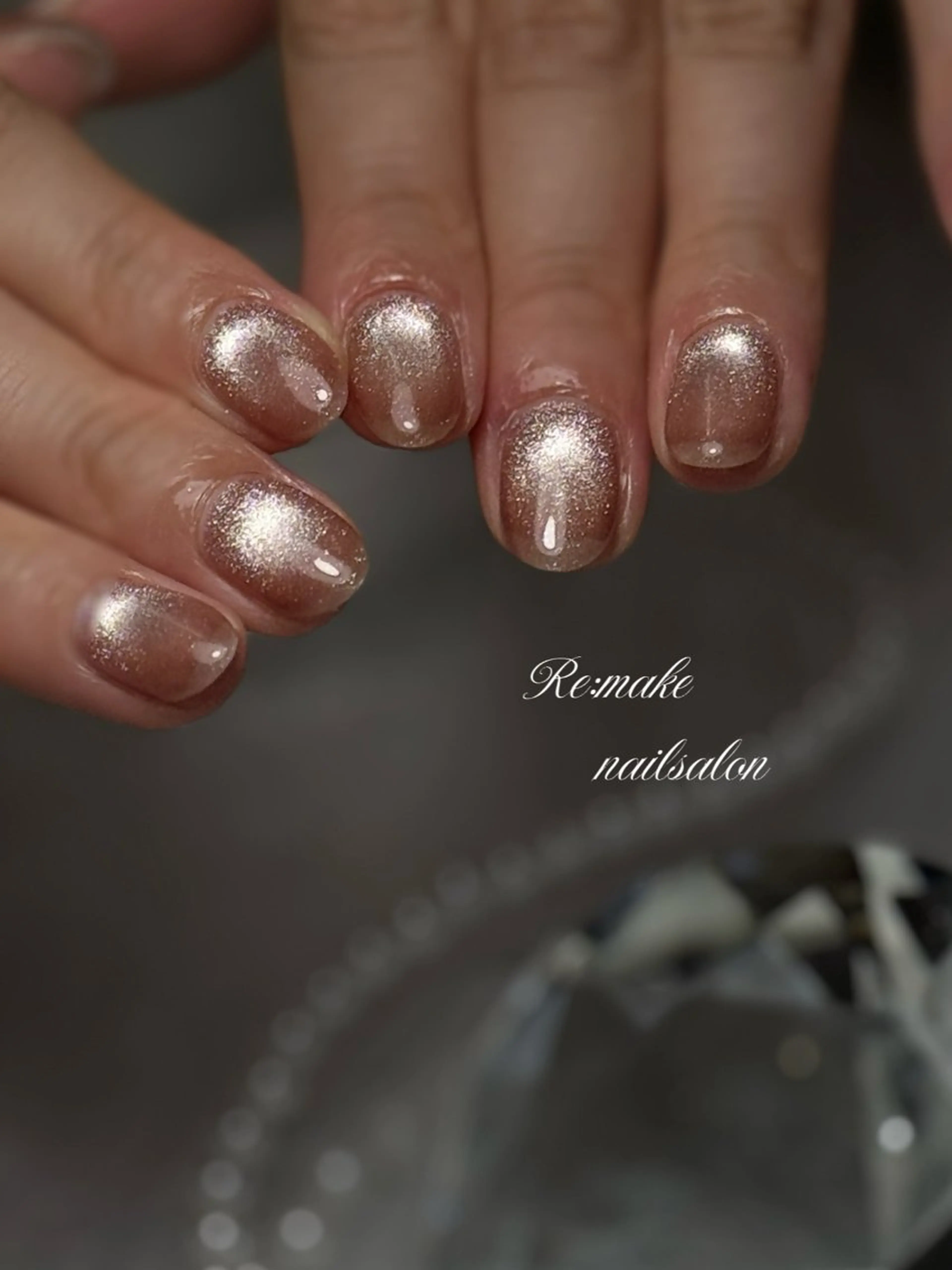 ネイル マグネットネイル ハンドネイル Suetake Shuriのネイルデザイン