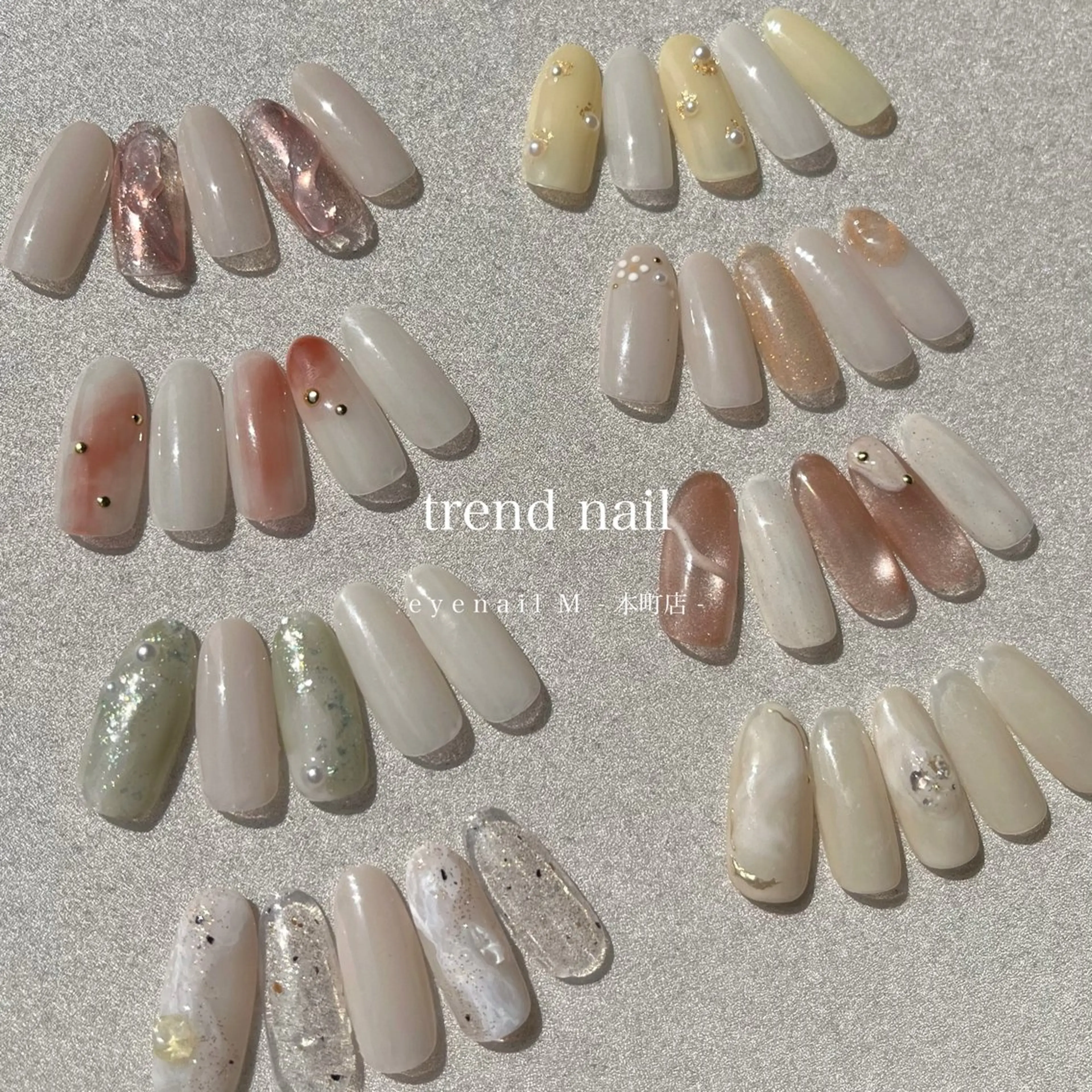 ネイル ハンドネイル eyenailm 🌼のネイルデザイン