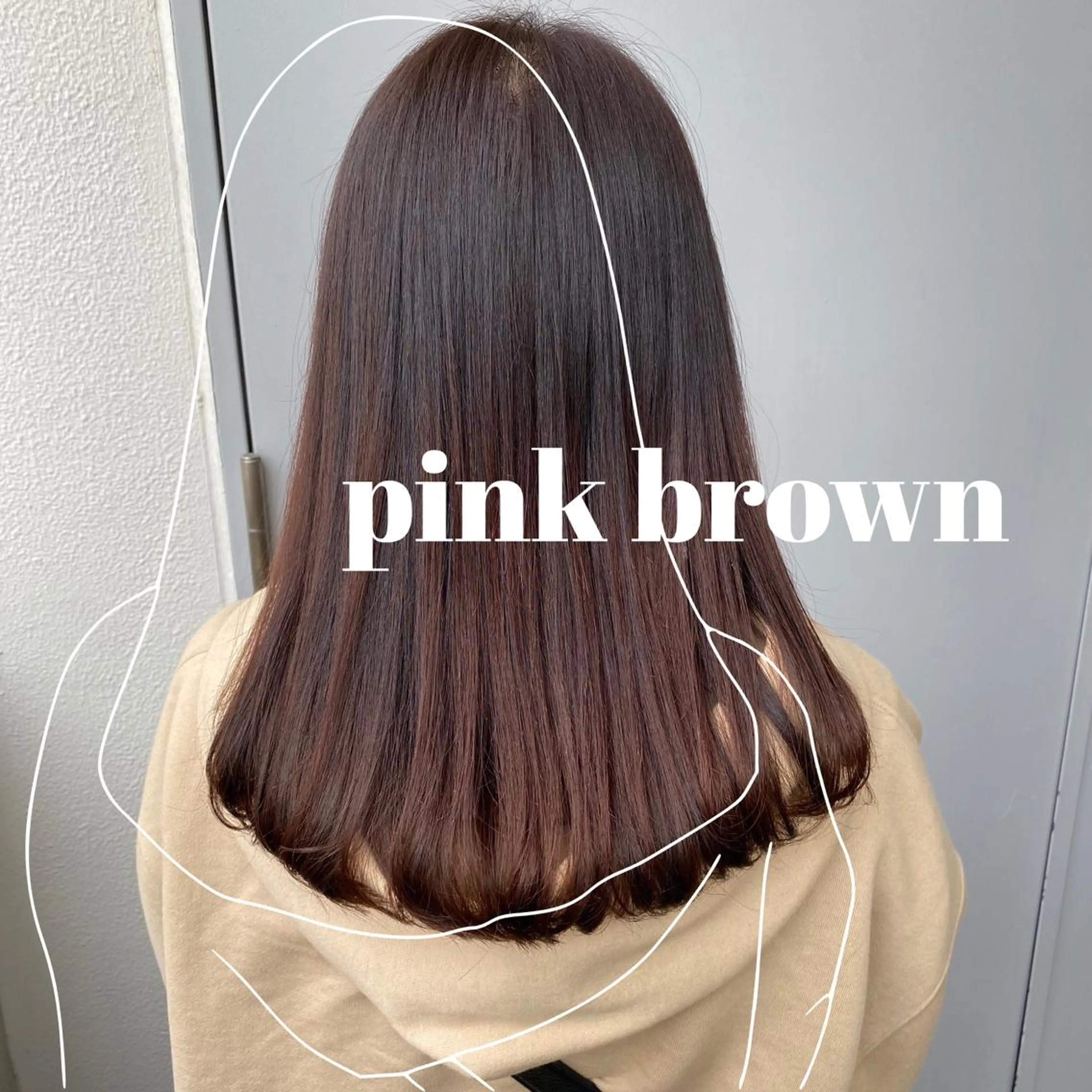 セミロング カラー ヘアアレンジ 赤味消し.髪質改善 🌿𝘠𝘜𝘙𝘐のヘアスタイル