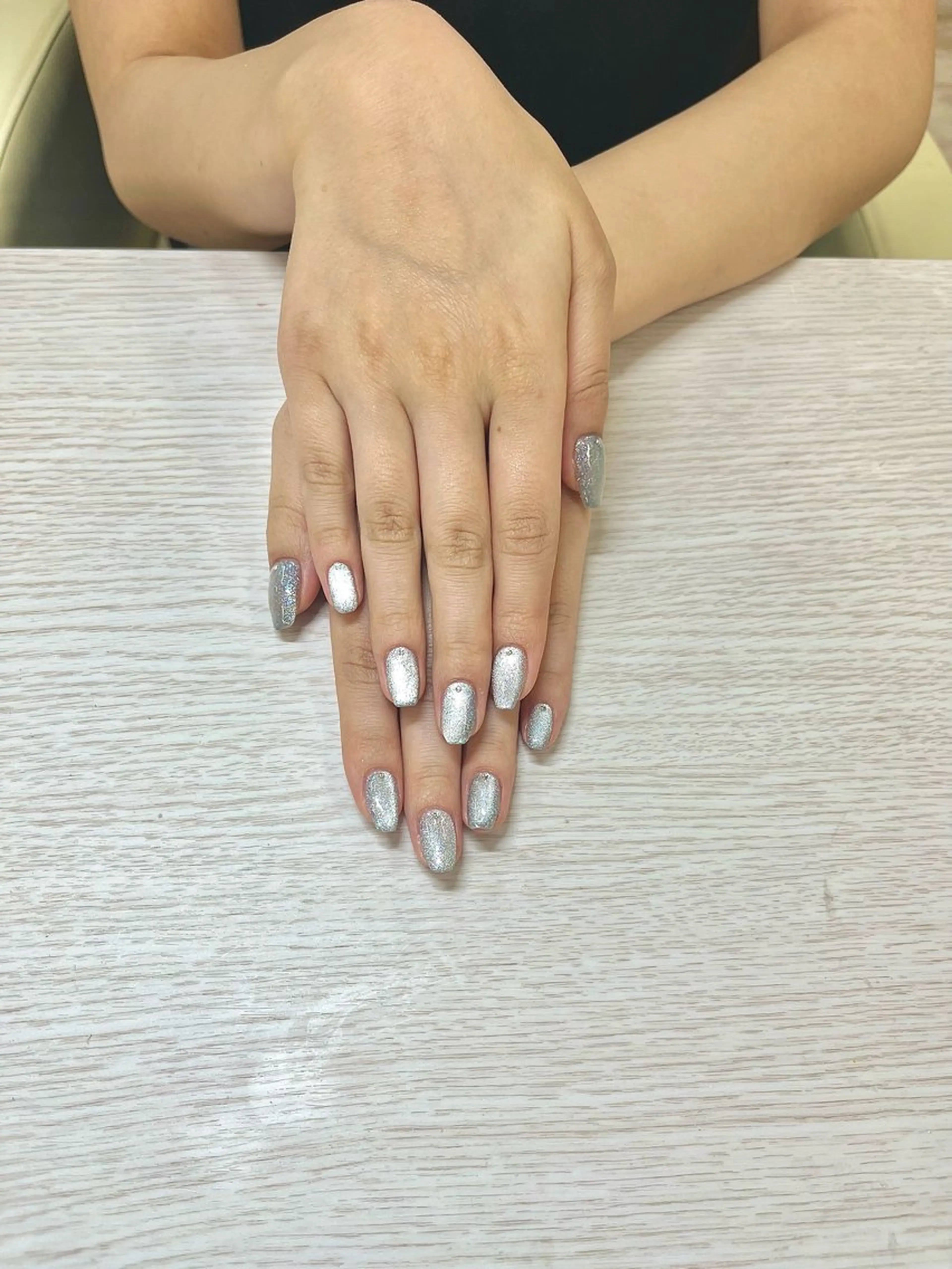 ネイル ジェルネイル マグネットネイル TRU きゃんのネイルデザイン