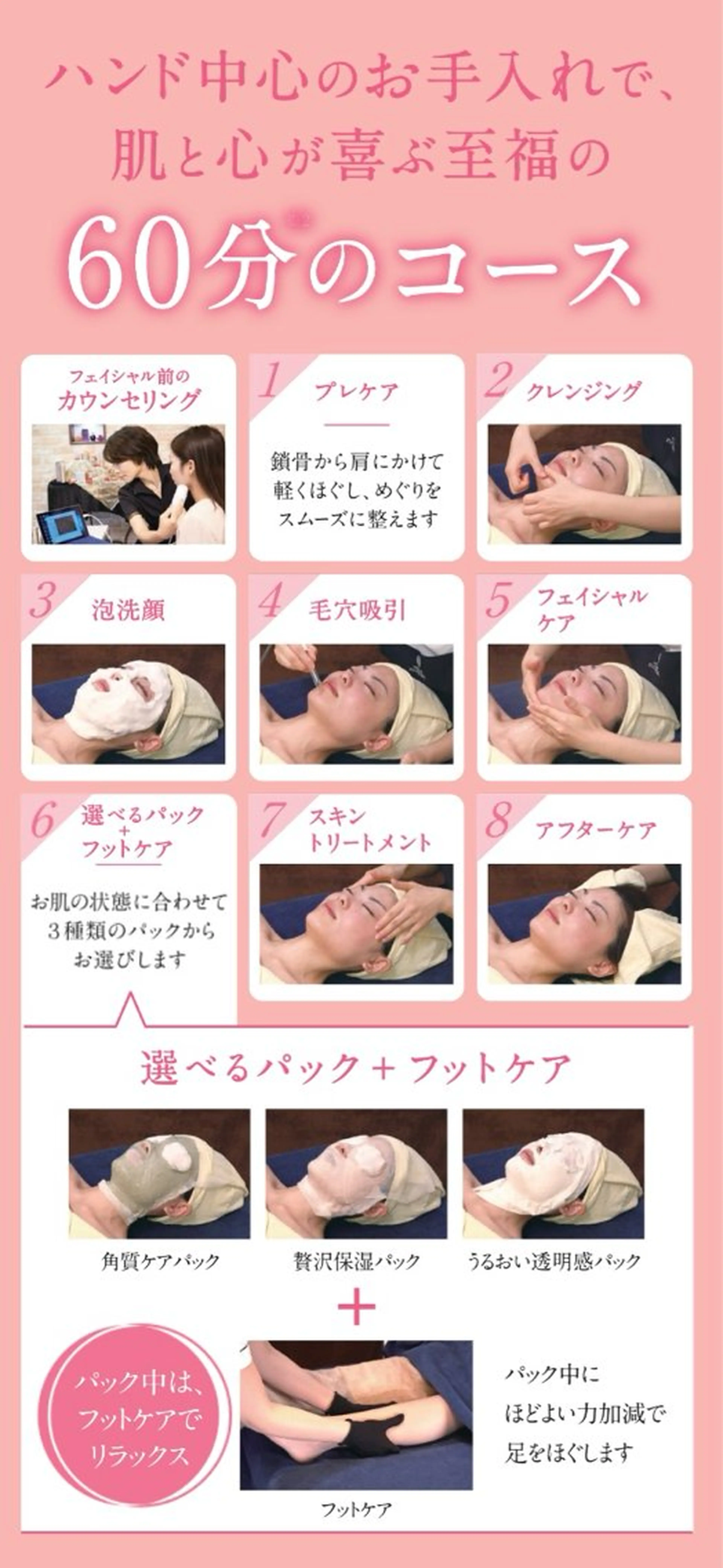 エステ サロンドフルベール 清水中之郷のエステ・リラクイメージ