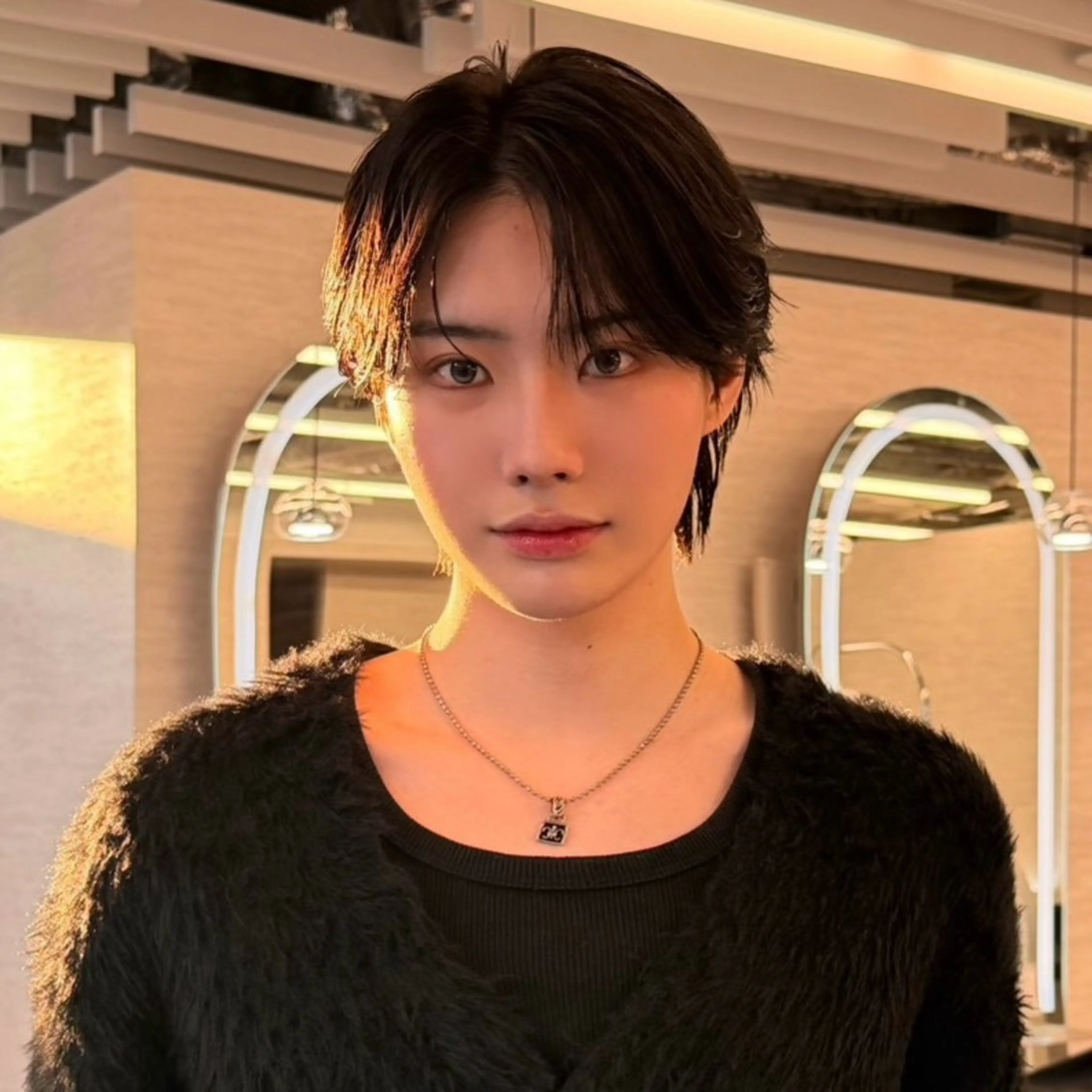 パーマ メンズ メンズ韓国風 カット パーマ 縮毛矯正 韓国メンズヘア☆ 韓国ボブYUTOのヘアスタイル