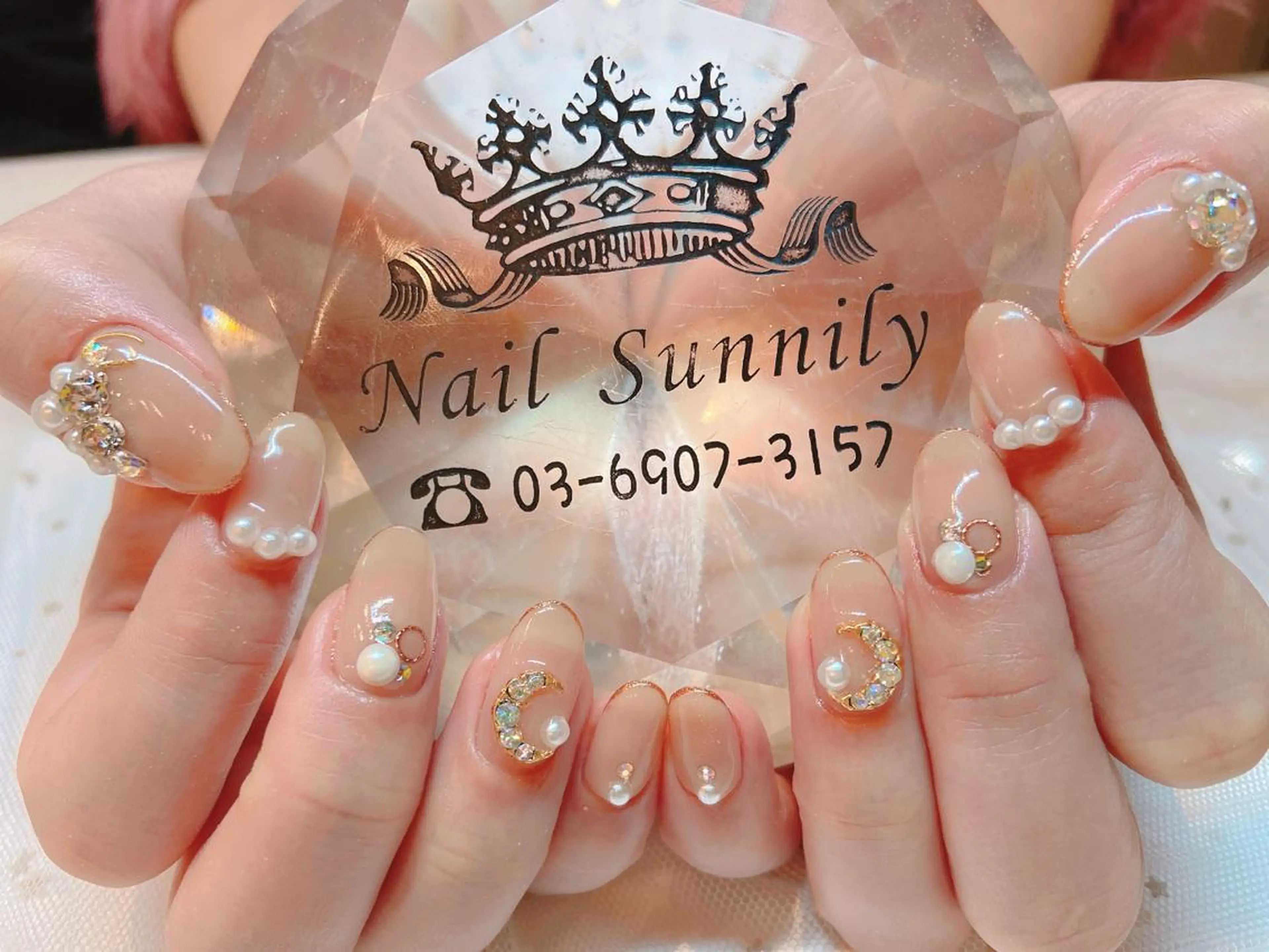 ネイル 長さだし専門店 M2　rikaのネイルデザイン