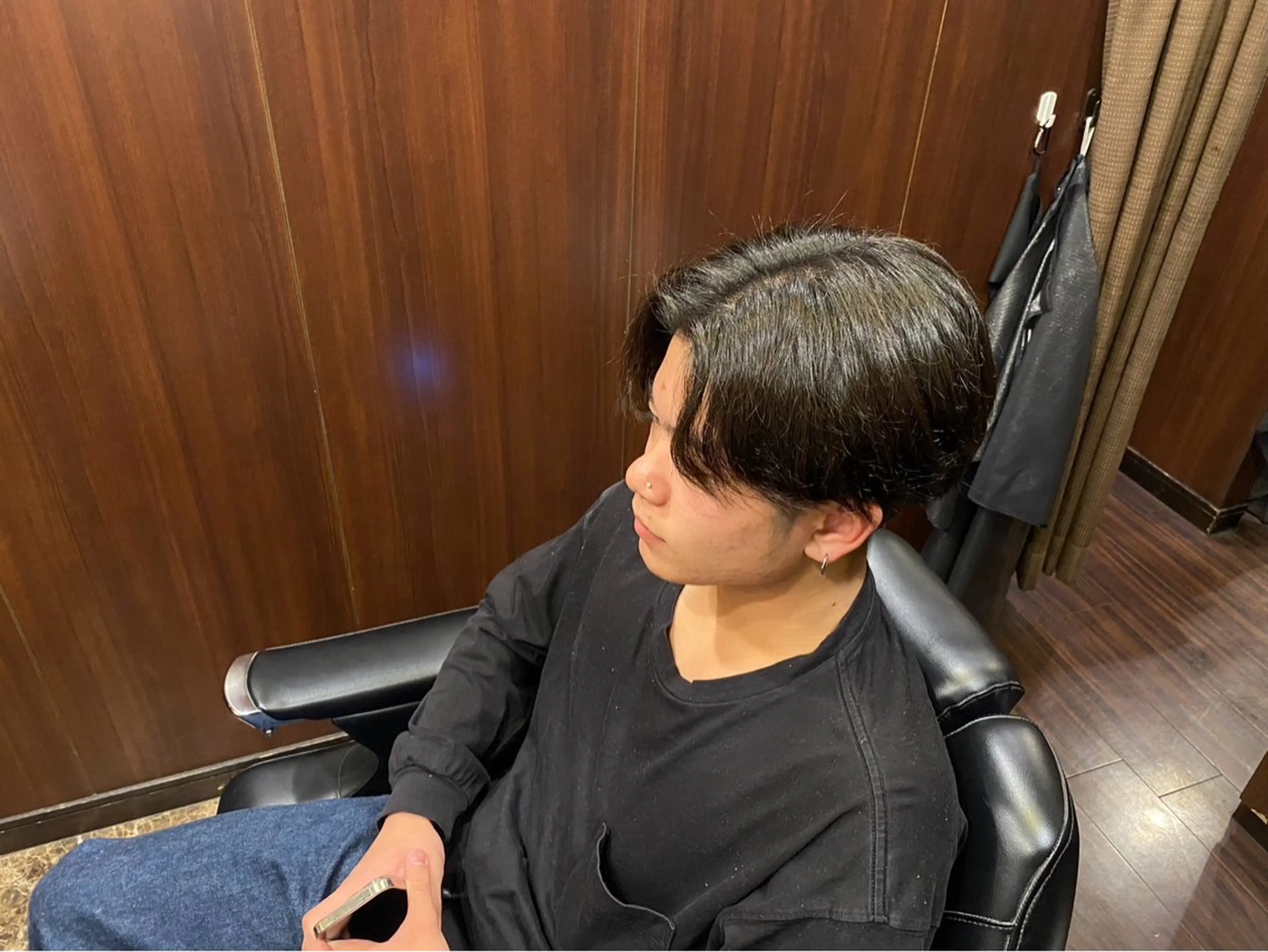 メンズ 小松 美雄のヘアスタイル