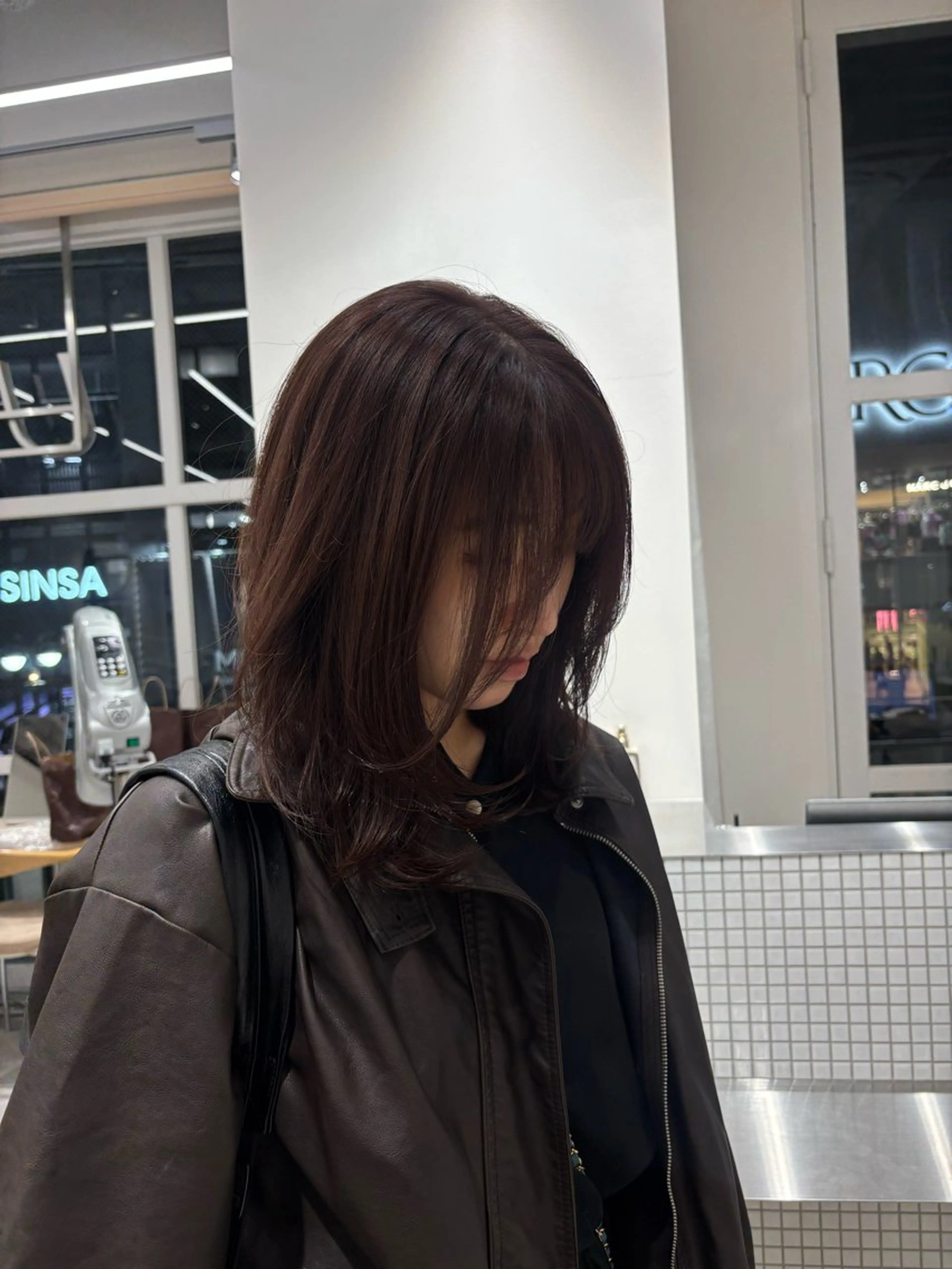 ロング ヘアカラー トリートメント 艶髪໒꒱/透明感 カラー🍀_そら🪽のヘアスタイル