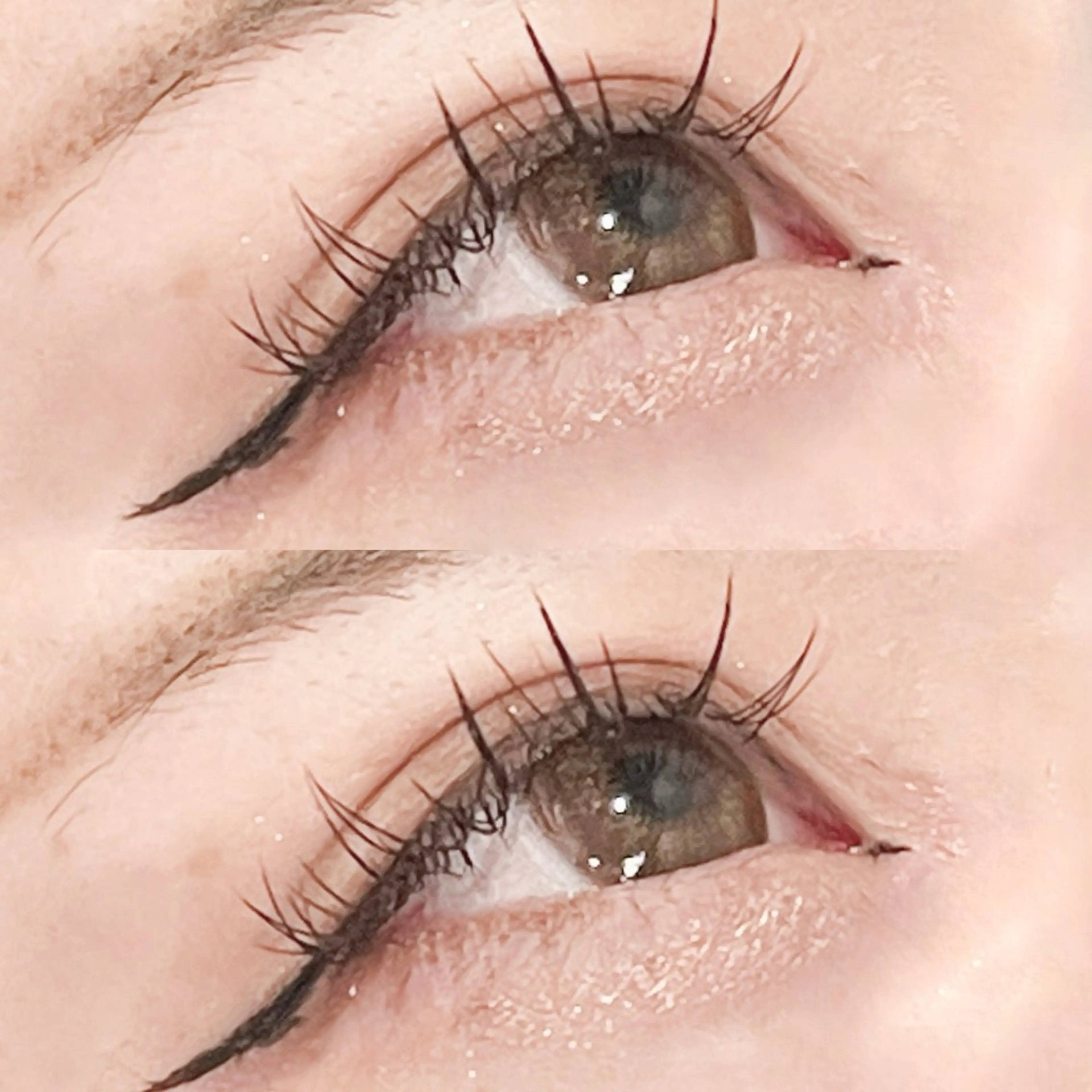 マツエク・マツパ 束感まつ毛 Dカール Agu 松下のヘアスタイル