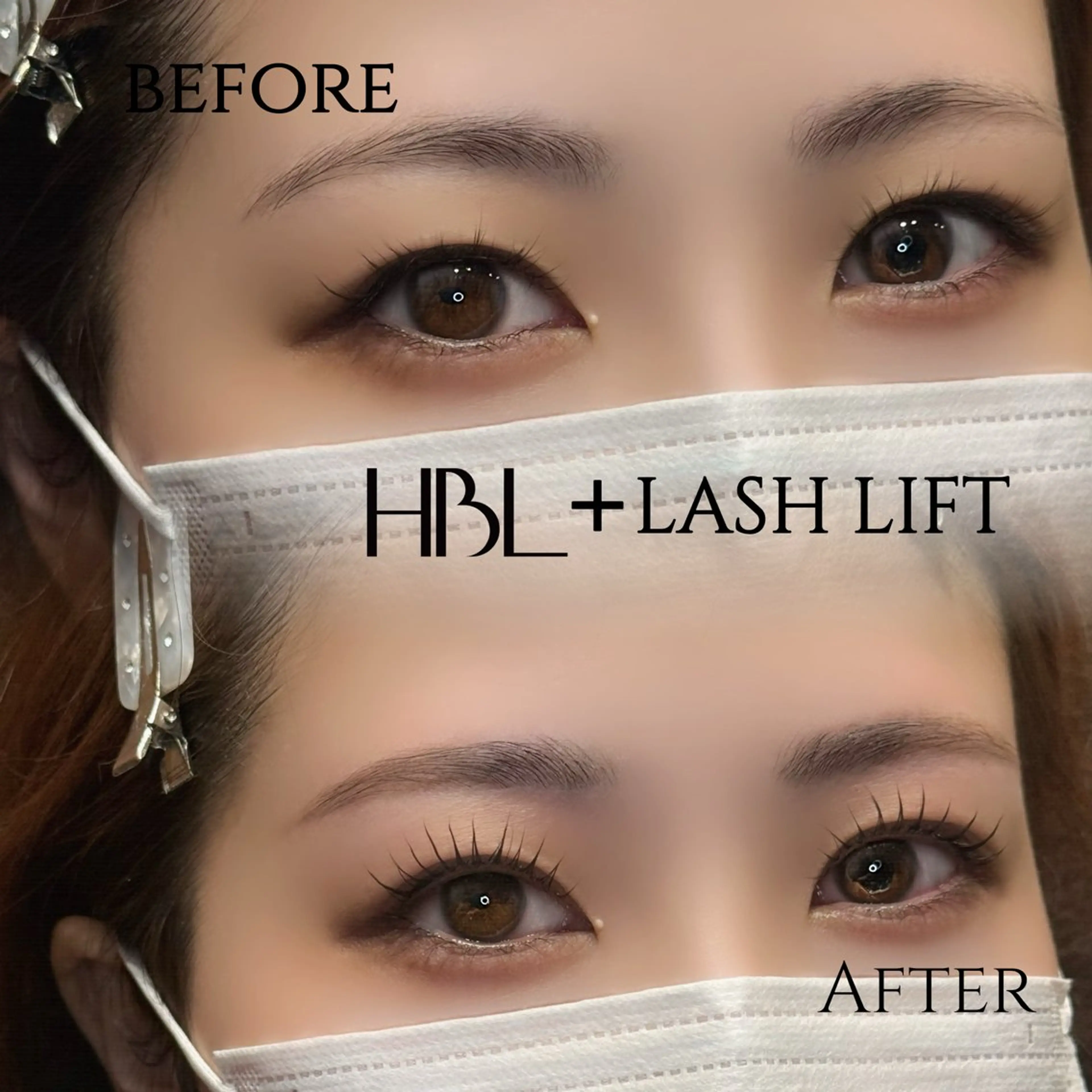 ⭐️1/7限定❣️【SNS投稿可能な方限定❣️】🎀似合わせまつげパーマ＋HBL(眉ワックス込)🎀の写真