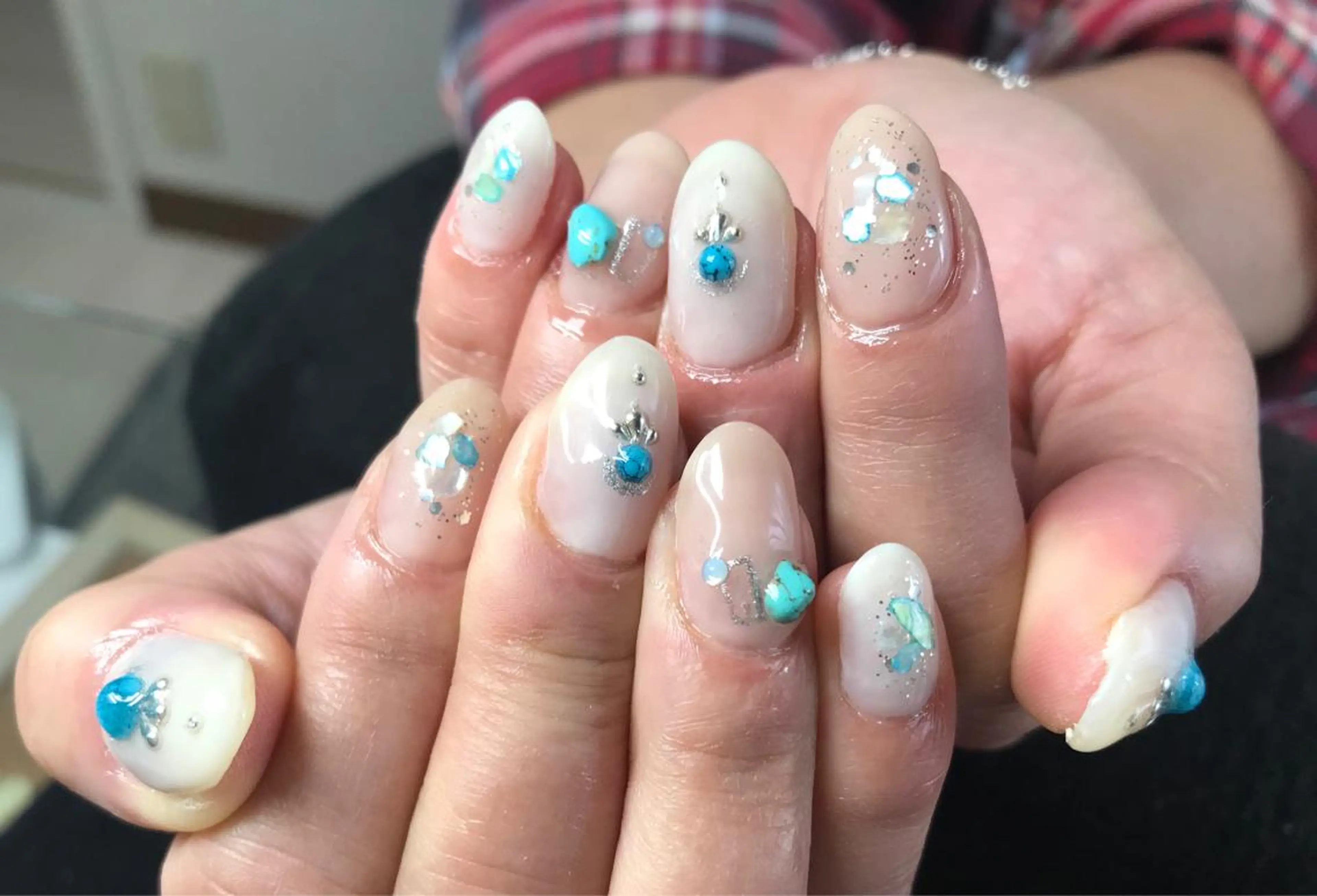 ネイル ハンドネイル Mana‪ ‪·͜· ❤︎‬のネイルデザイン