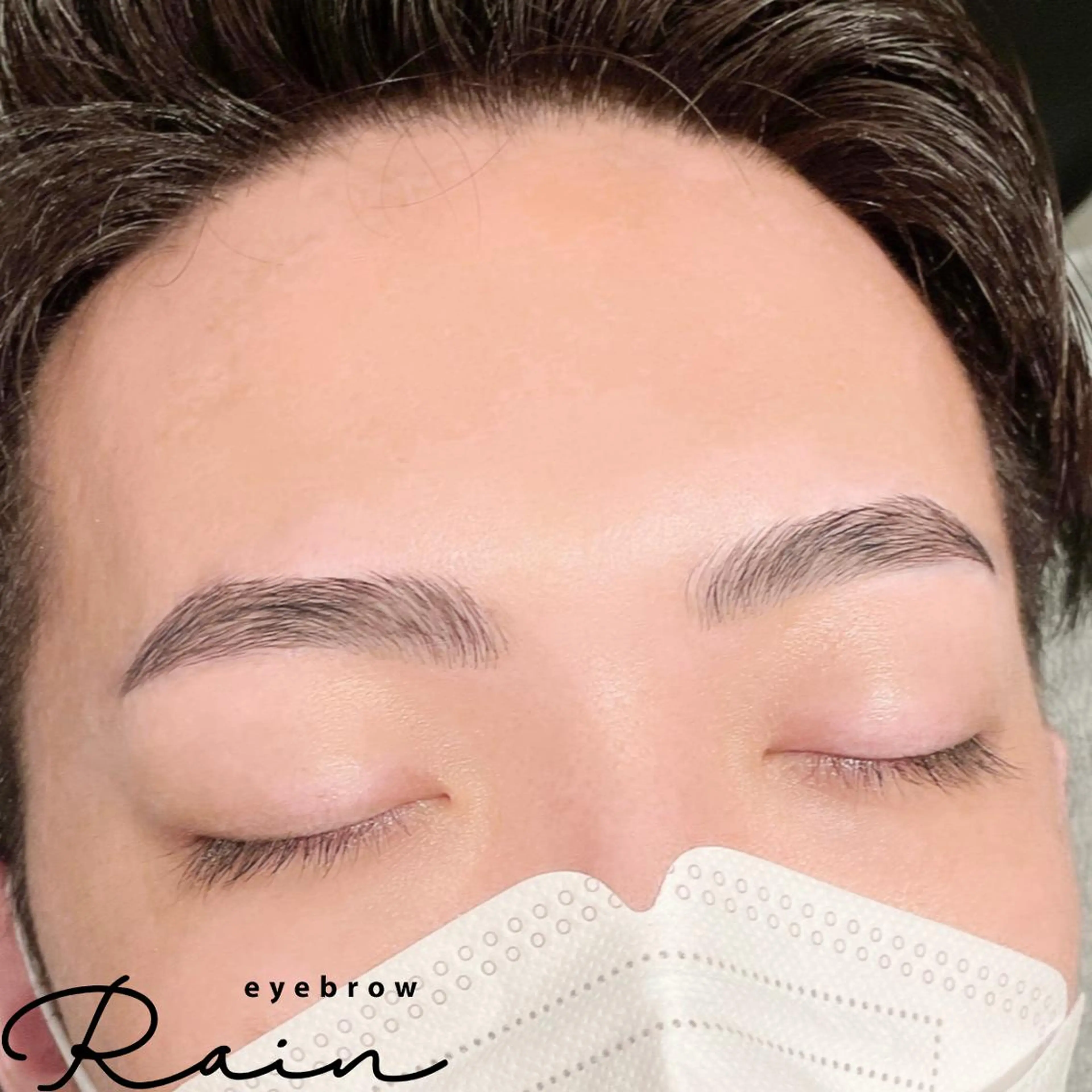 【練習モデル様限定】メンズアイブロウWAX+HBL+[間引きorケア]+セット◆通常¥12,000の写真