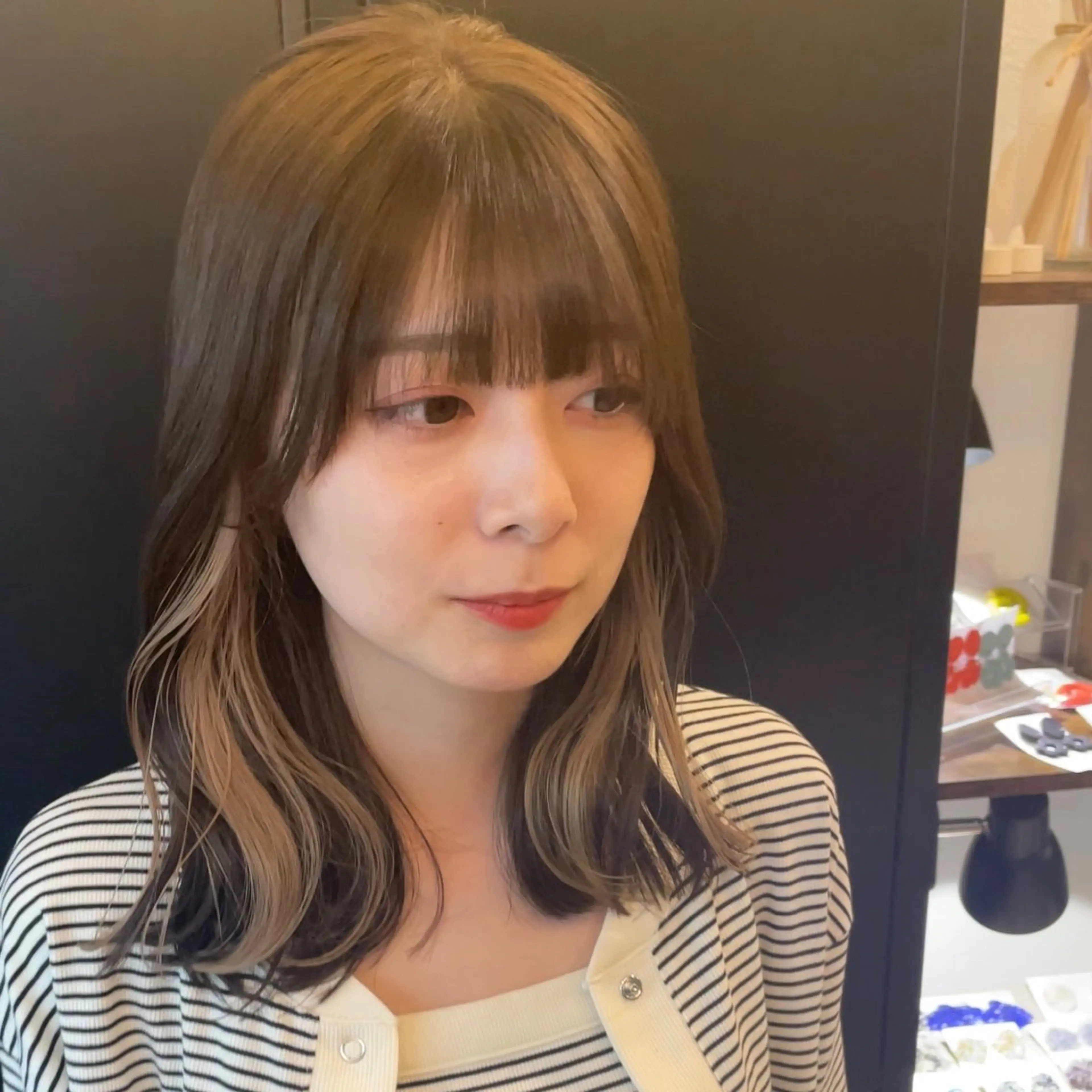 セミロング カラー ACTION心斎橋店 Lisaのヘアスタイル