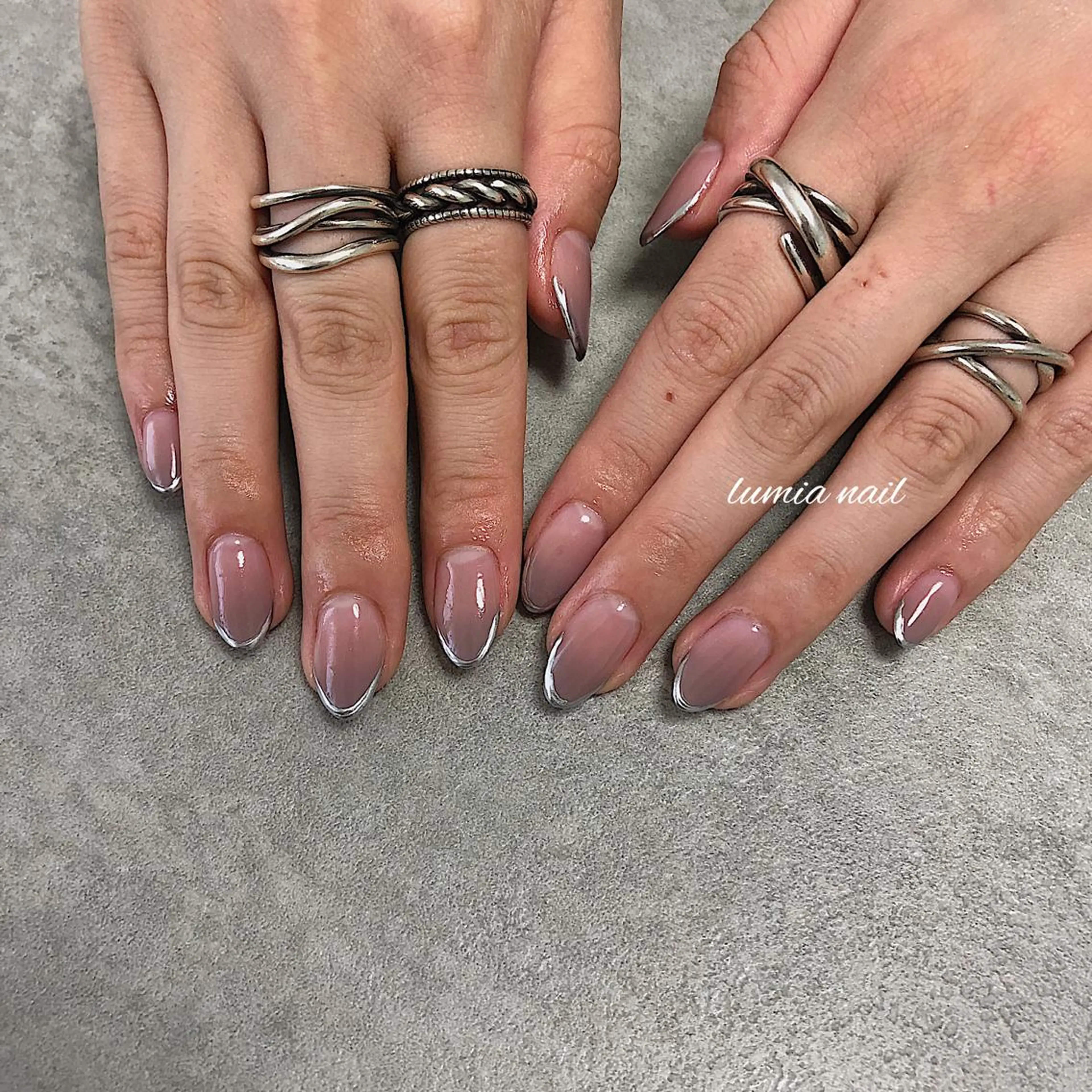 ネイル nail&eyelash Rine所属・Rine 放出 (リネ)のネイルデザイン