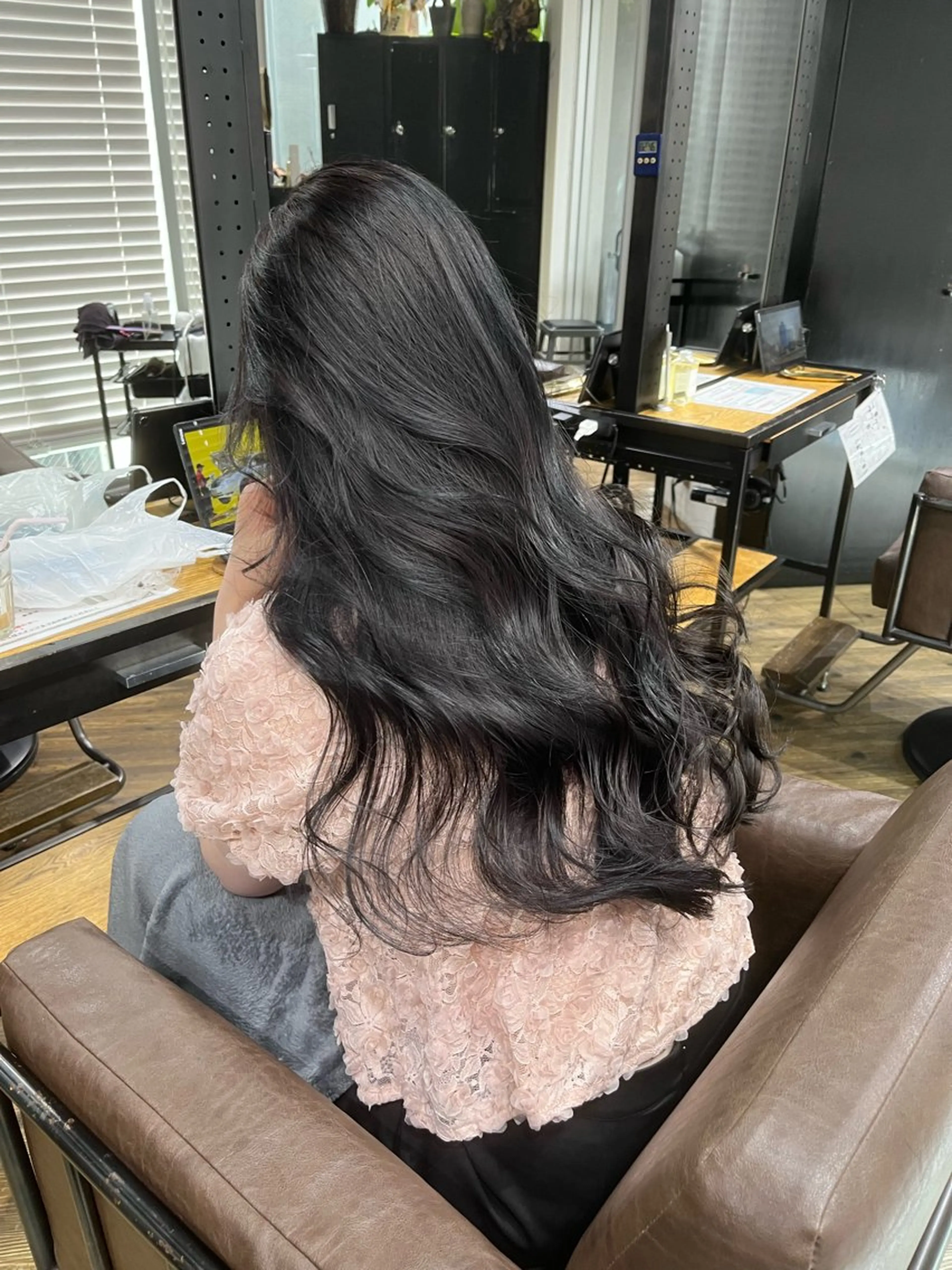 ロング カラー ブリーチ✨ハイライト メンズヘア/アヤノのヘアスタイル