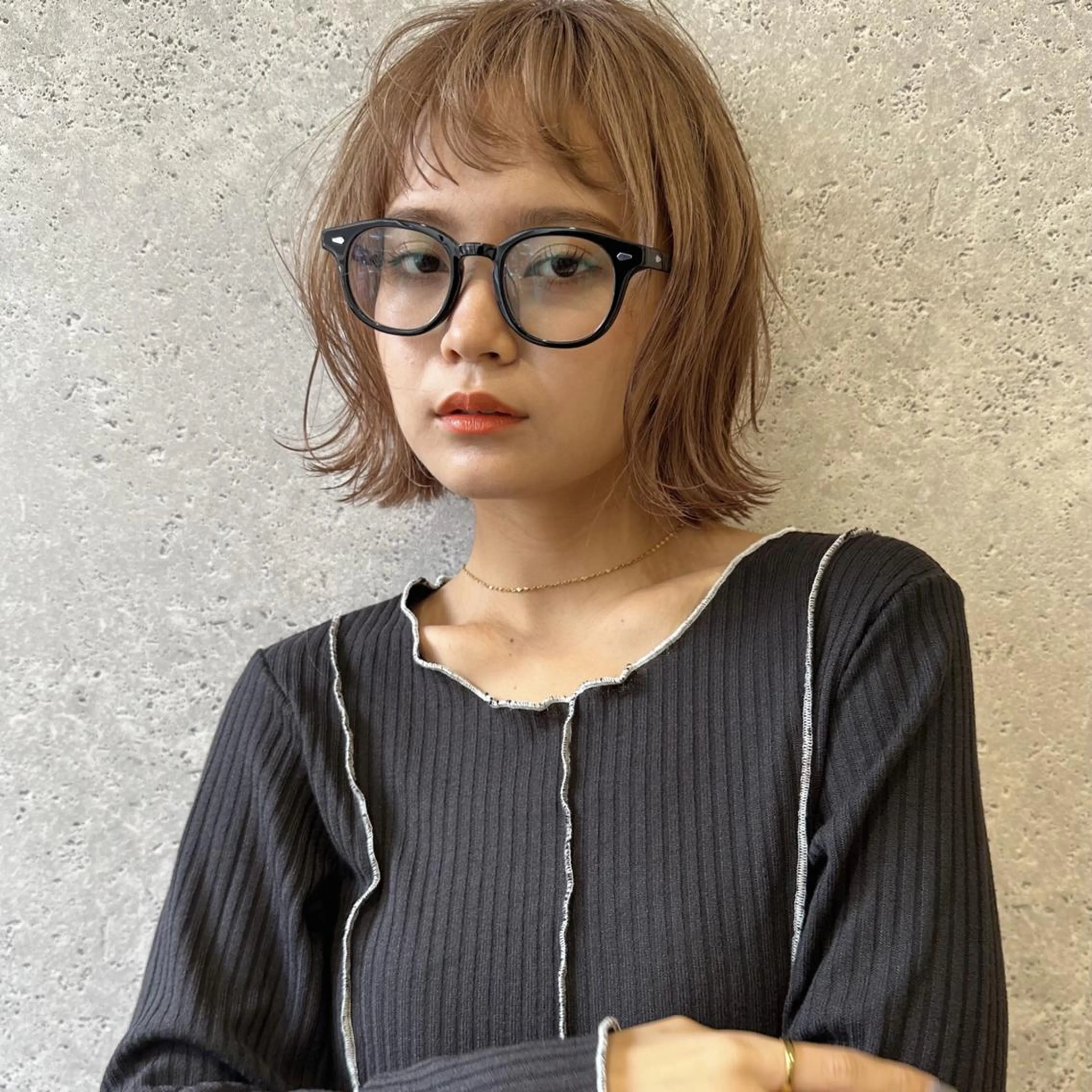 ミディアム 🩰 柔らかいカラー tomomi🌛のヘアスタイル