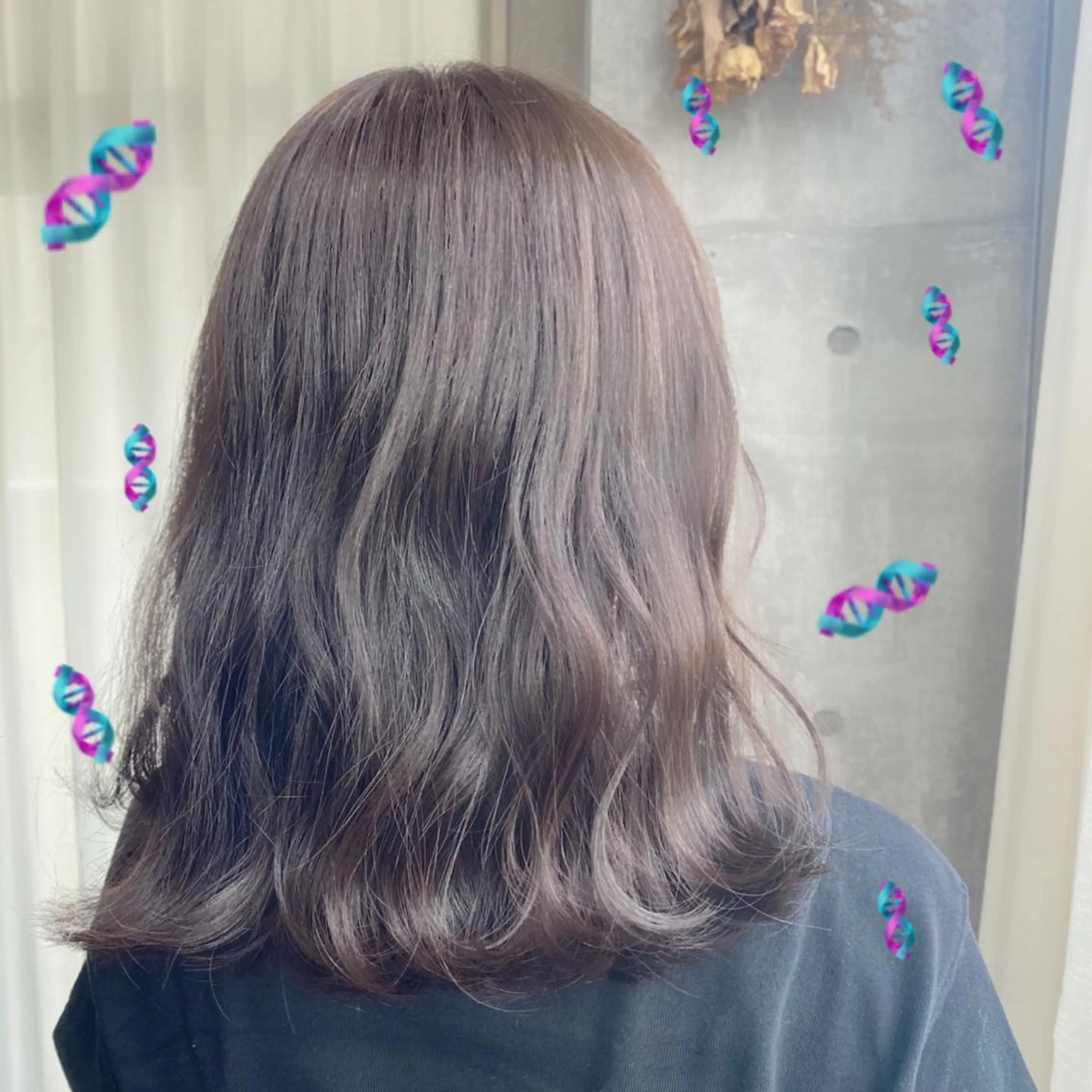 セミロング カラー SOY-KUFU高田馬場所属・似合わせ💓艶髪💓 暖色💗加藤あゆみのヘアスタイル