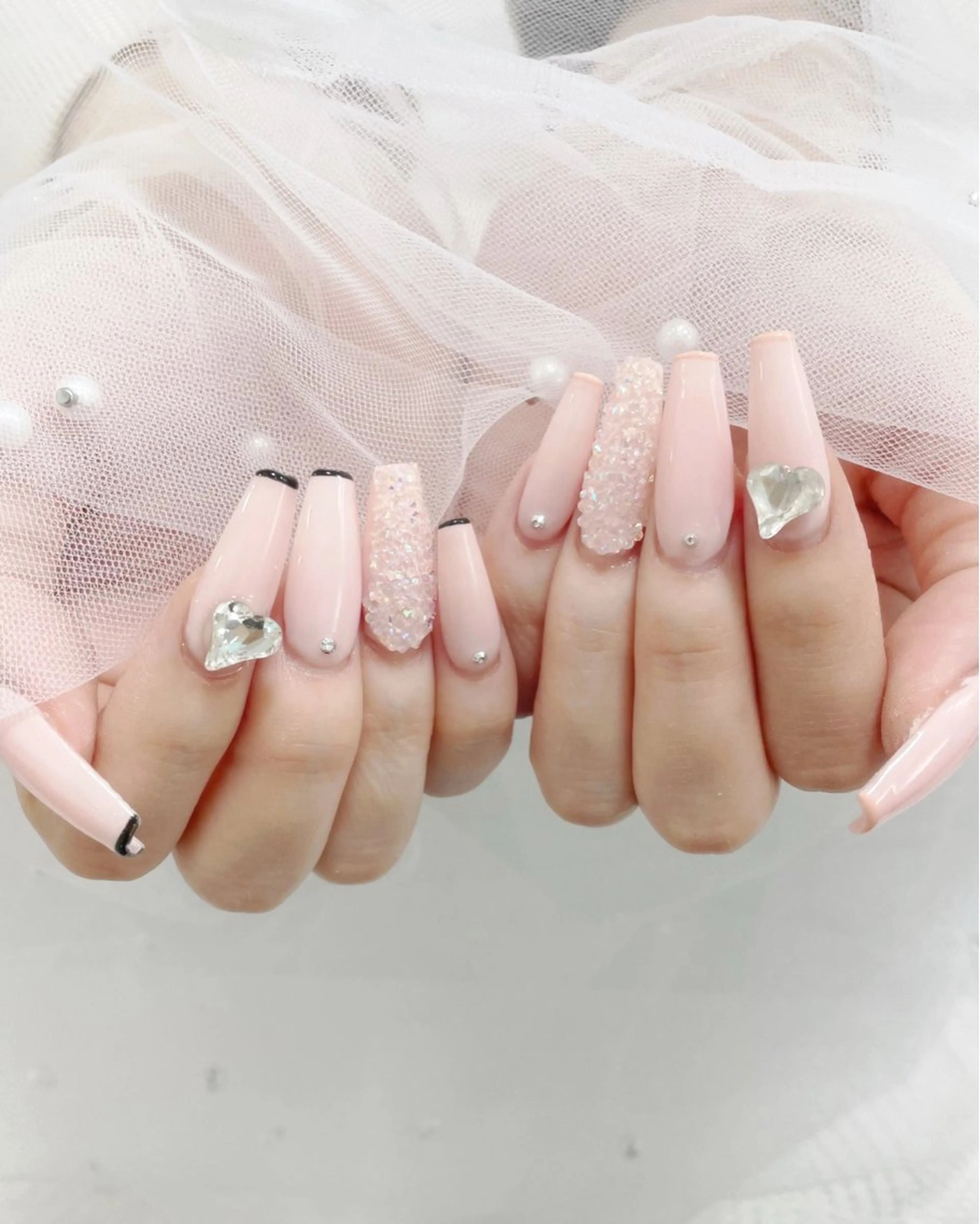 ネイル まつ毛エクステ・まつげパーマ・パリジェンヌ専門店 miel Beauty 【ミエル】所属・。 minamiのネイルデザイン