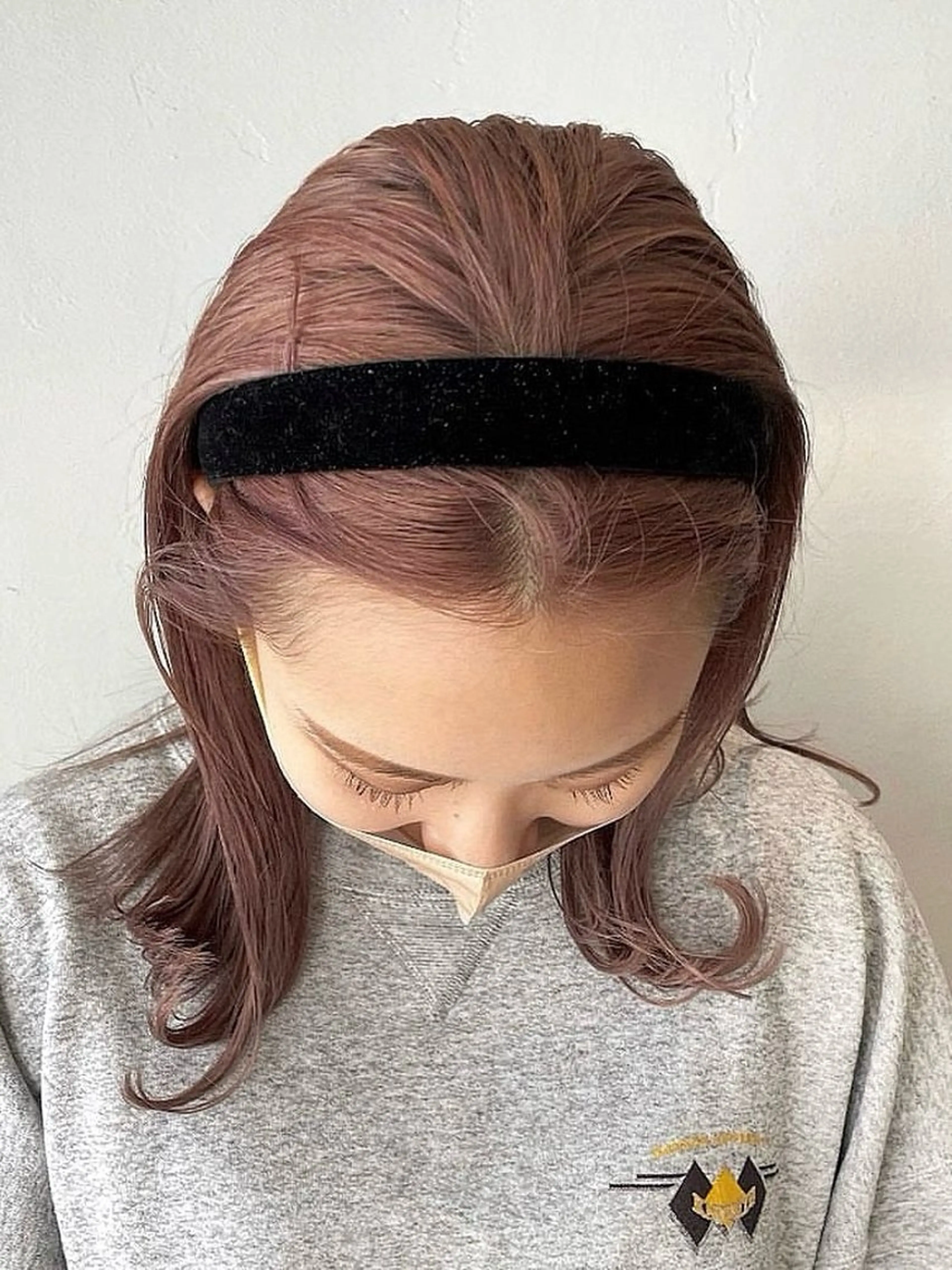 ミディアム カラー カット ヘアカラー トリートメント オリーブ/縮毛♡ Natsuno🩰のヘアスタイル