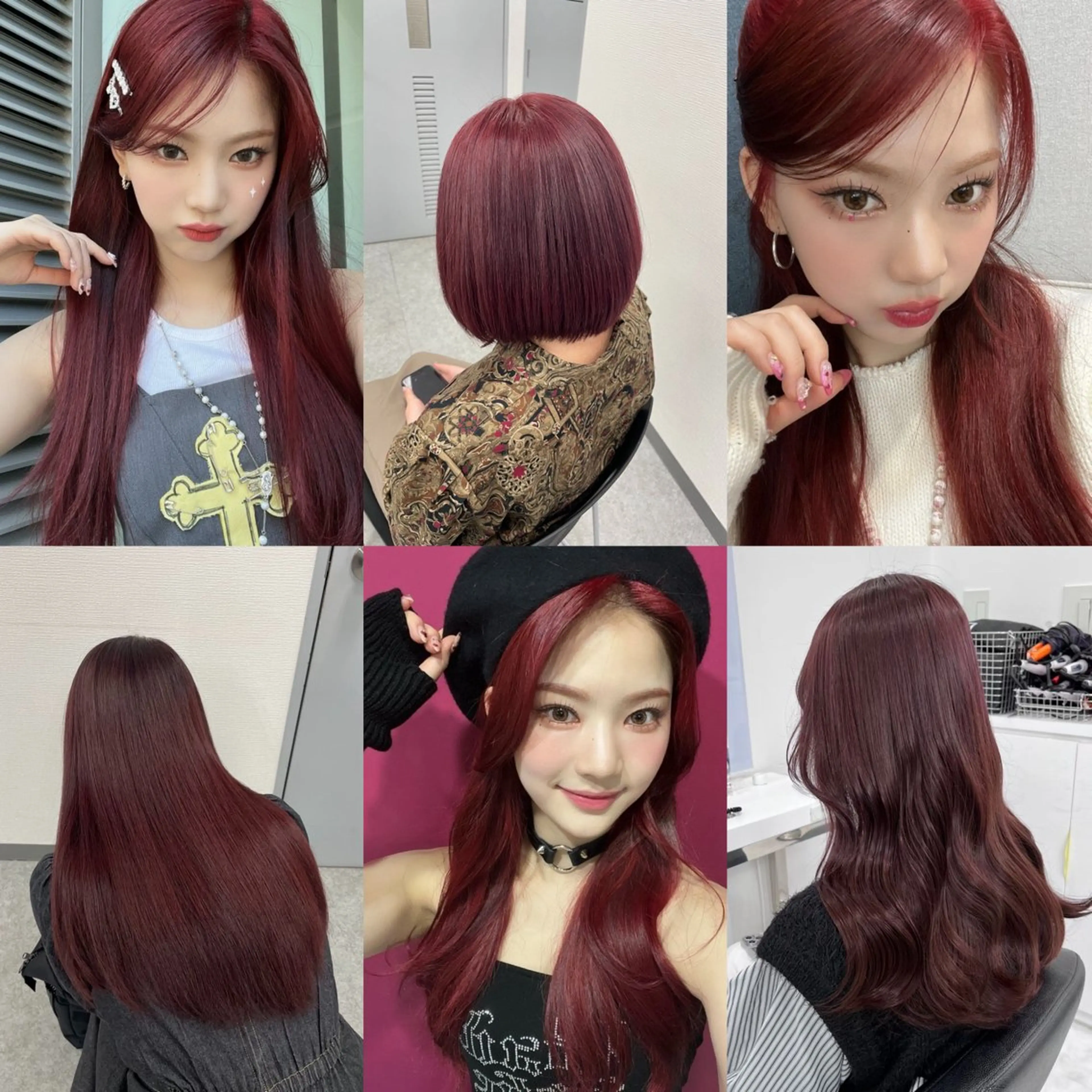 カラー ♡艶髪ブラウン himi♡のヘアスタイル