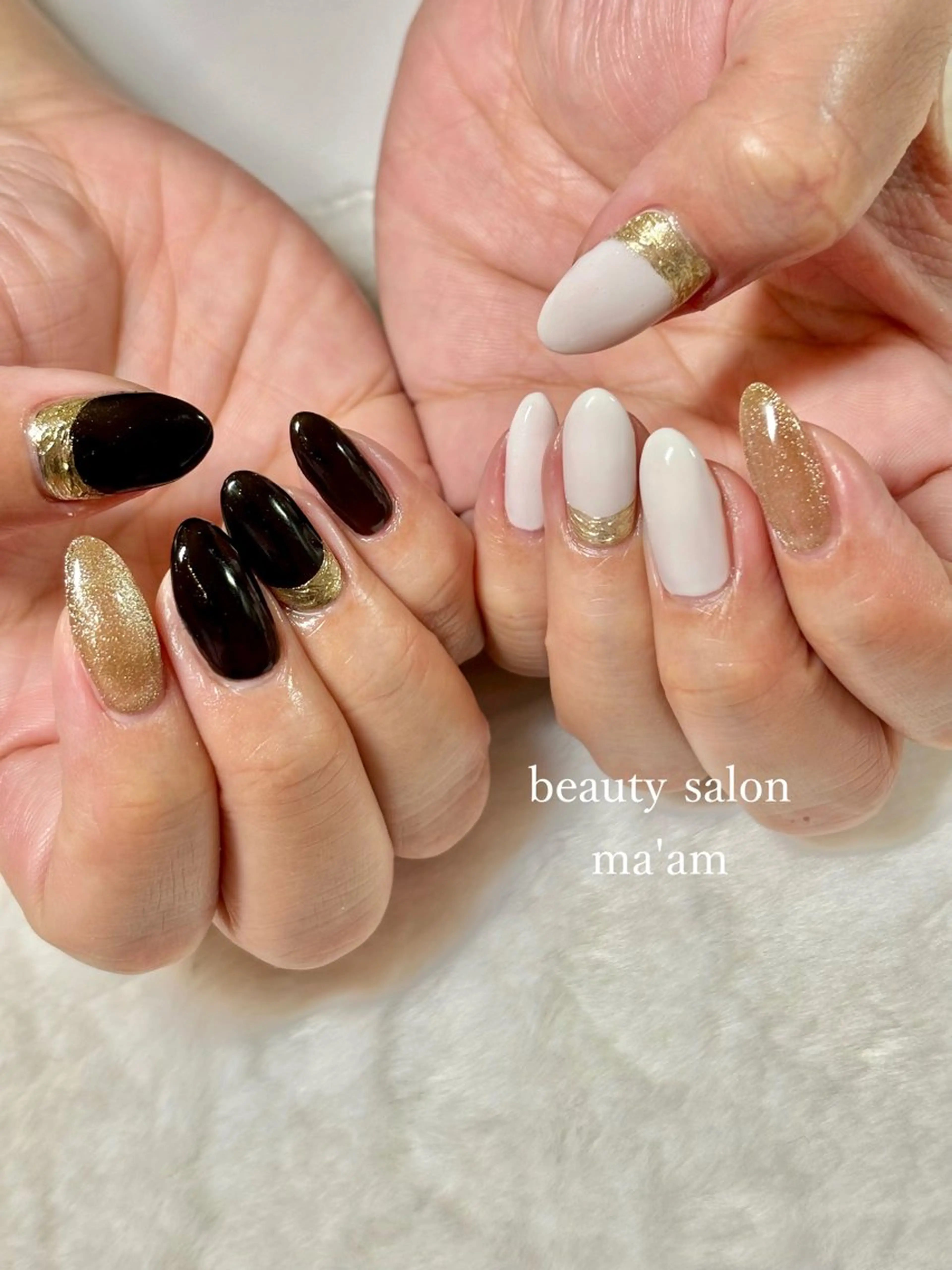 ネイル ハンドネイル beauty salon ma'am所属・chihiro 小路ネイルのネイルデザイン