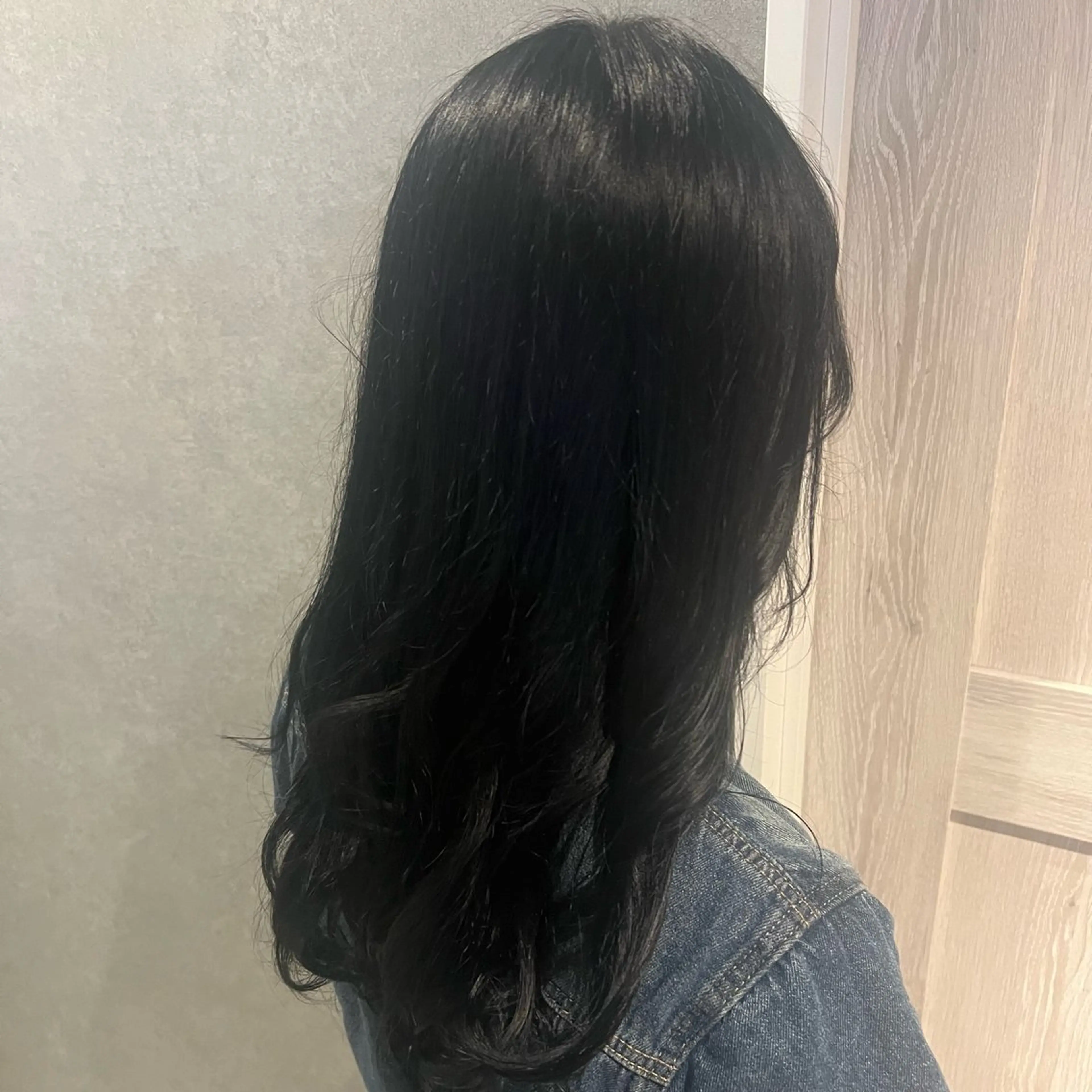 ロング カット ヘアカラー トリートメント Applause ミナのヘアスタイル