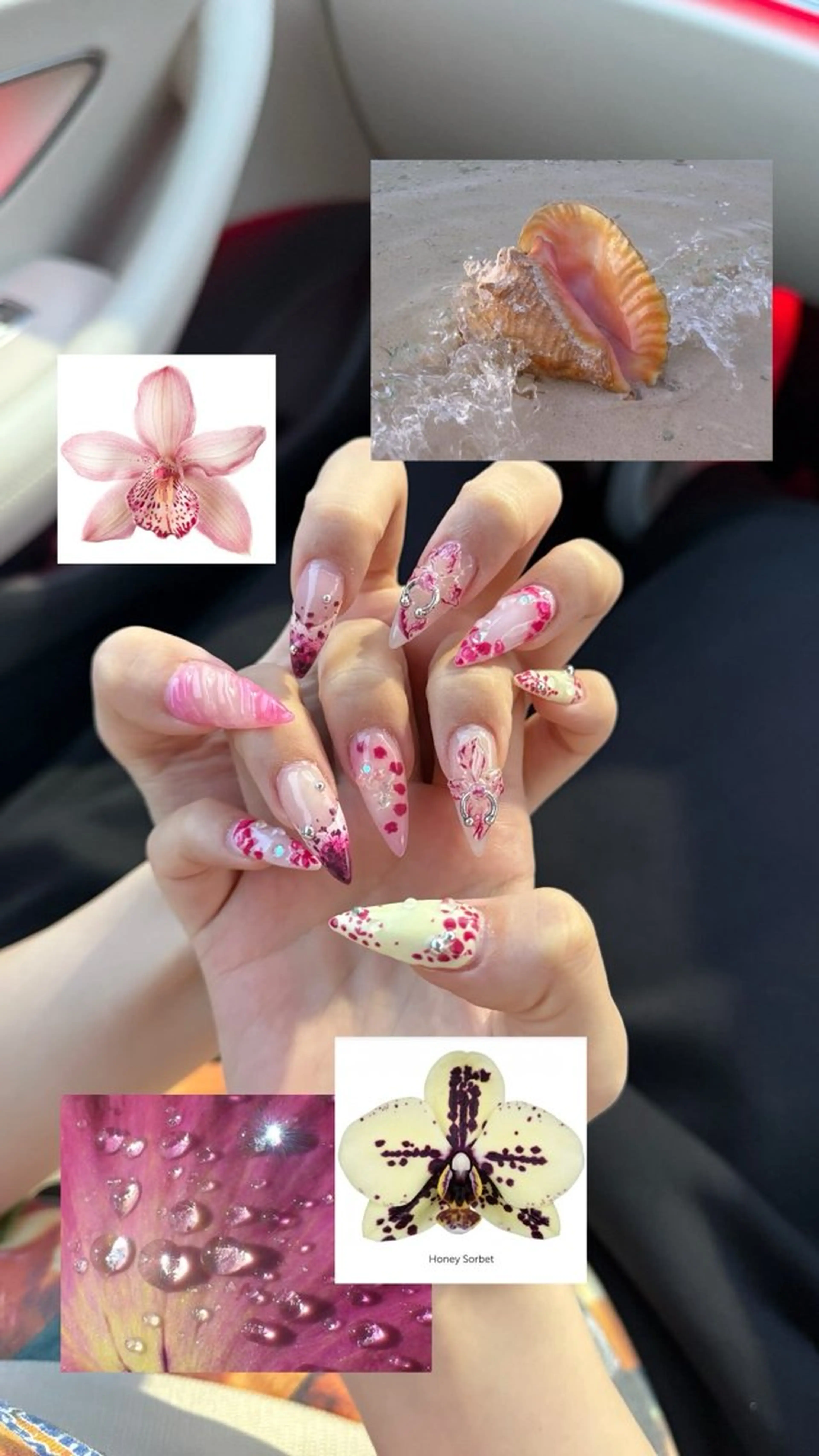 【オフなし】長さ出し+持ち込みデザインの写真