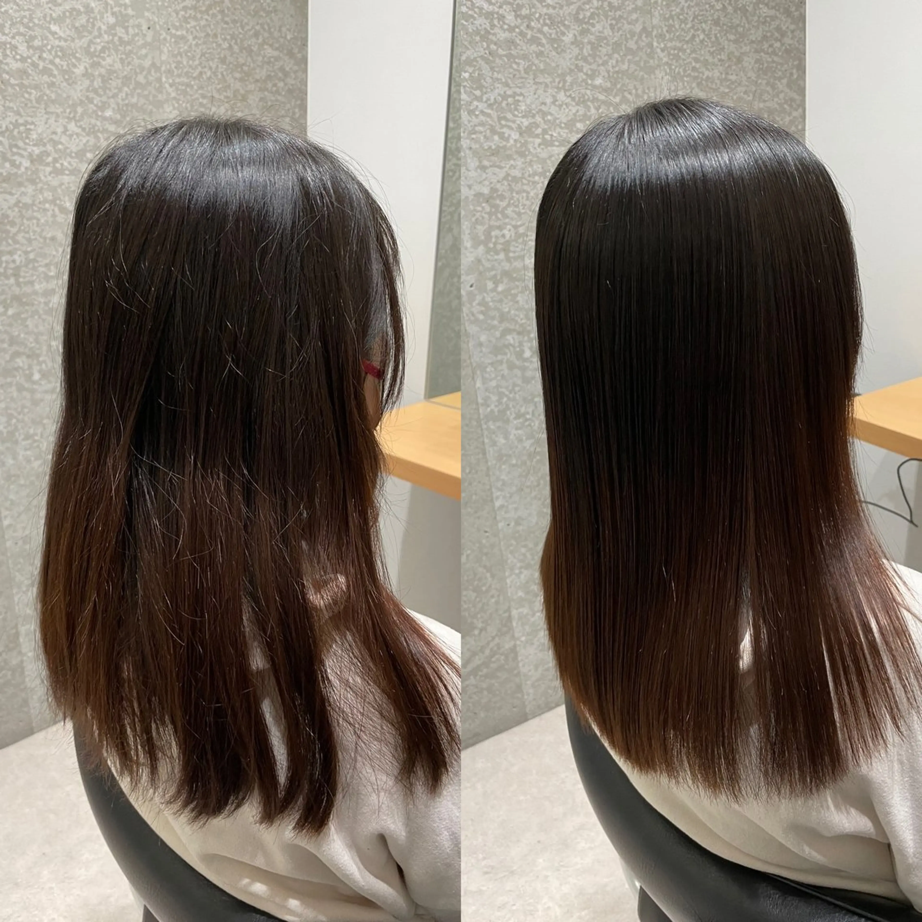 セミロング 髪質改善 トリートメント 髪質改善ヘアケア 艶髪特化/上田のヘアスタイル