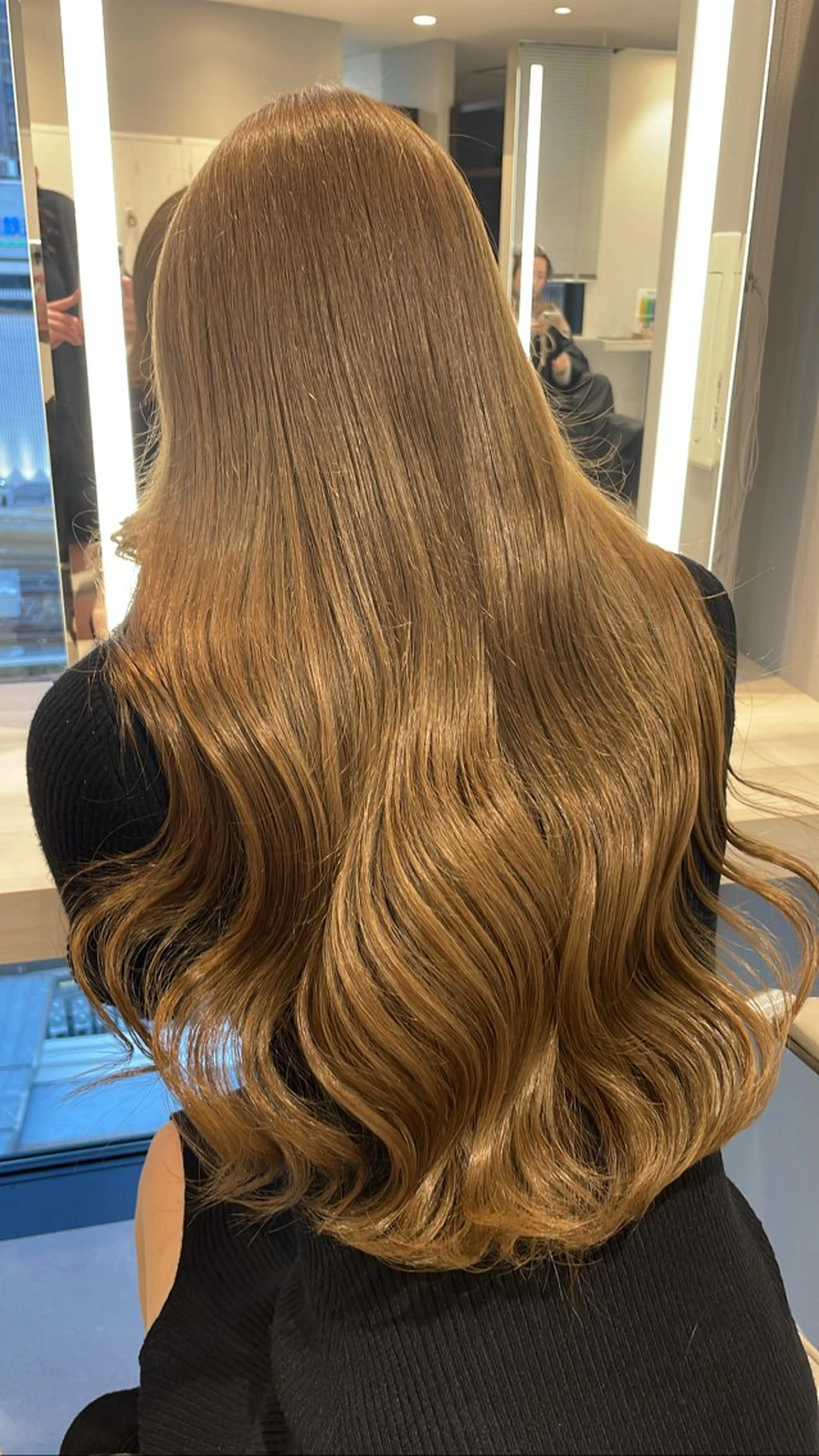 ロング MIMA / 名駅/グレージュのヘアスタイル