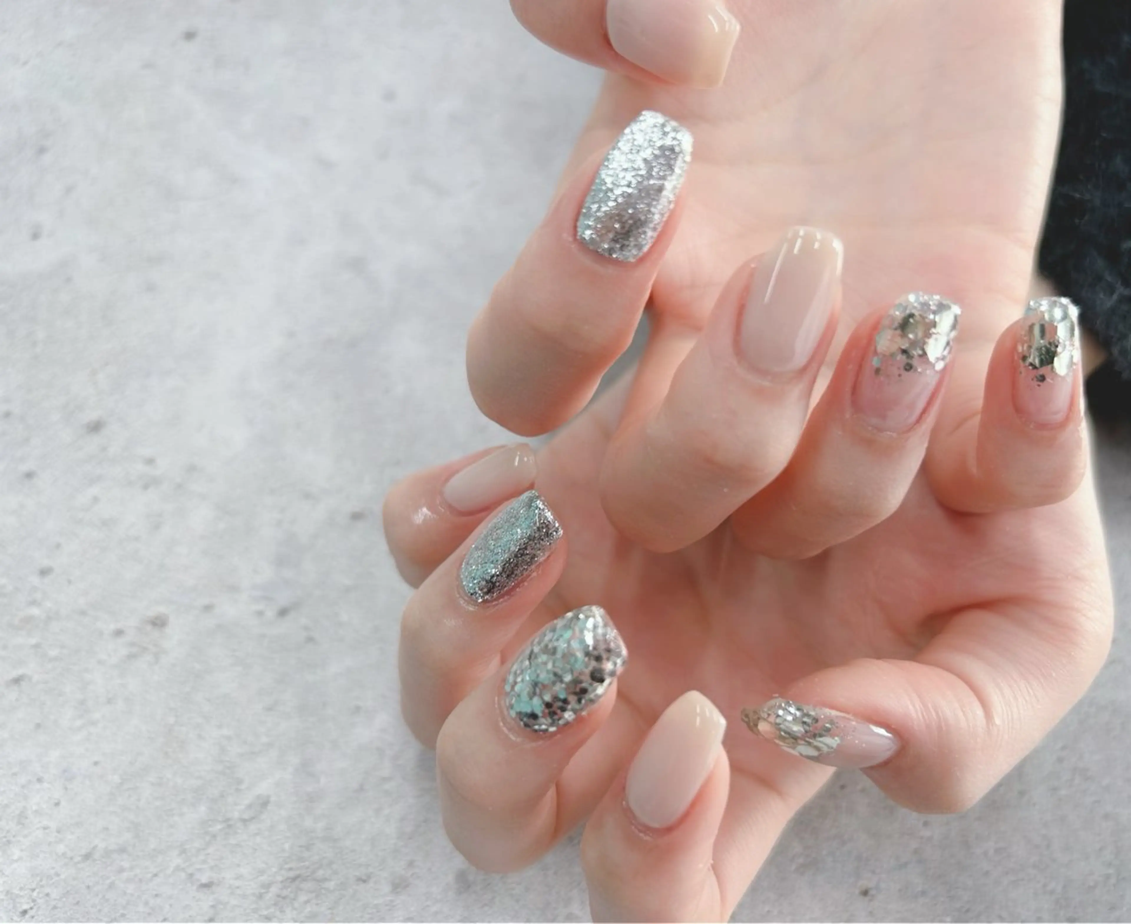 ネイル ホログラムネイル ハンドネイル Nail Salon agré所属・agré ネイルサロン　アグレのネイルデザイン