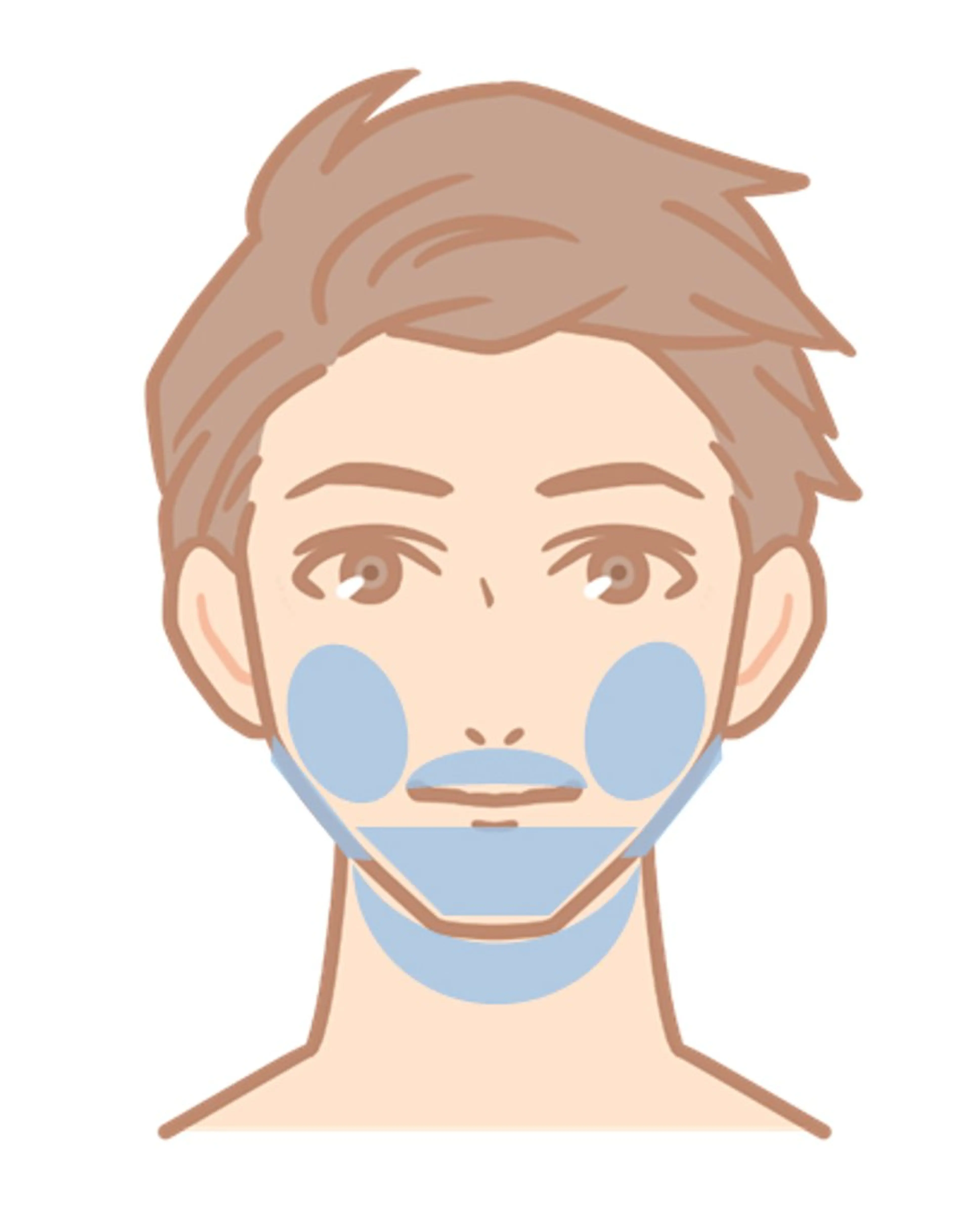 ★当店人気No.1★【顔ヒゲ】脱毛の写真