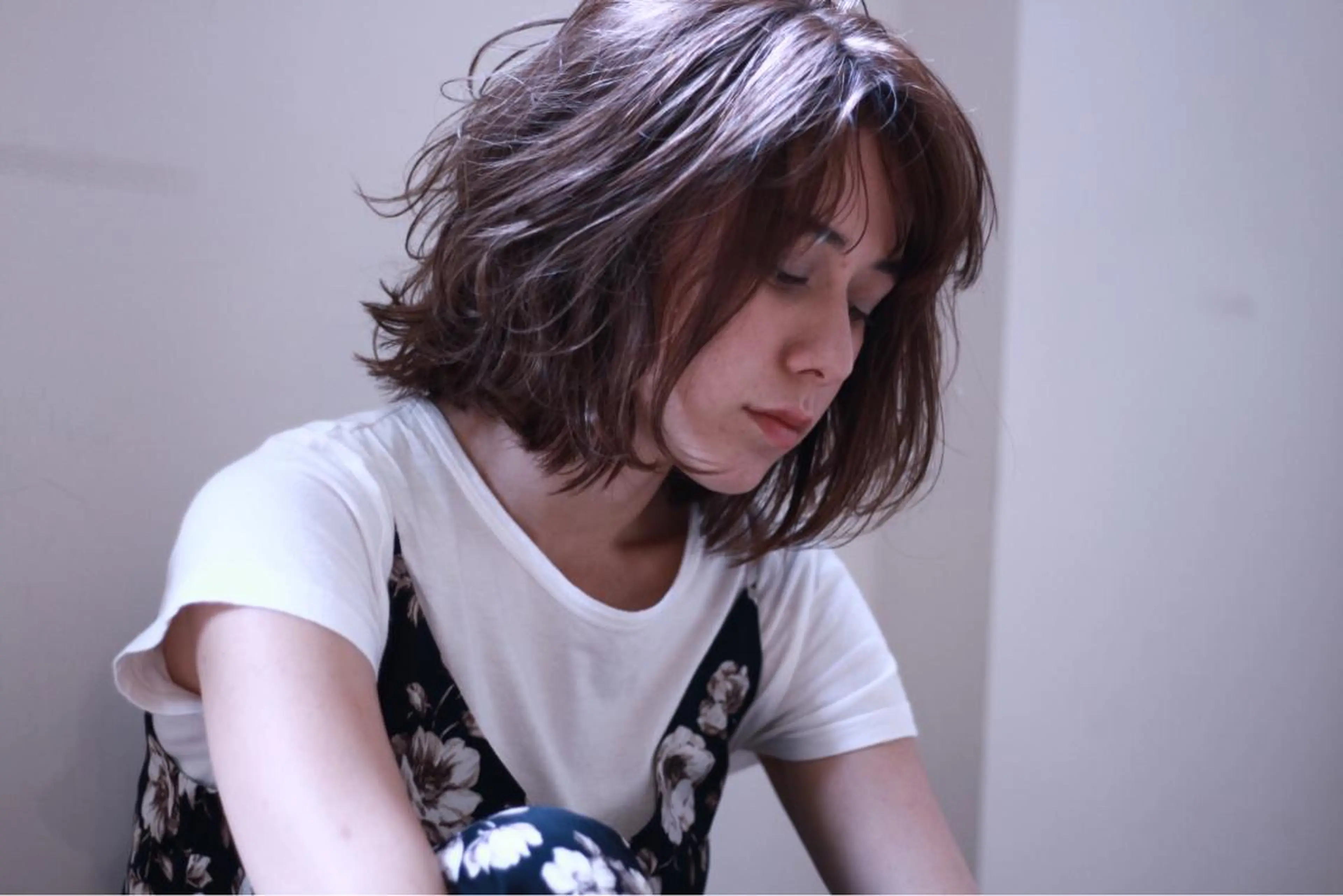 ミディアム カラー ボブ ROOM所属・髪質改善・縮毛矯正/ 下村陽平のヘアスタイル