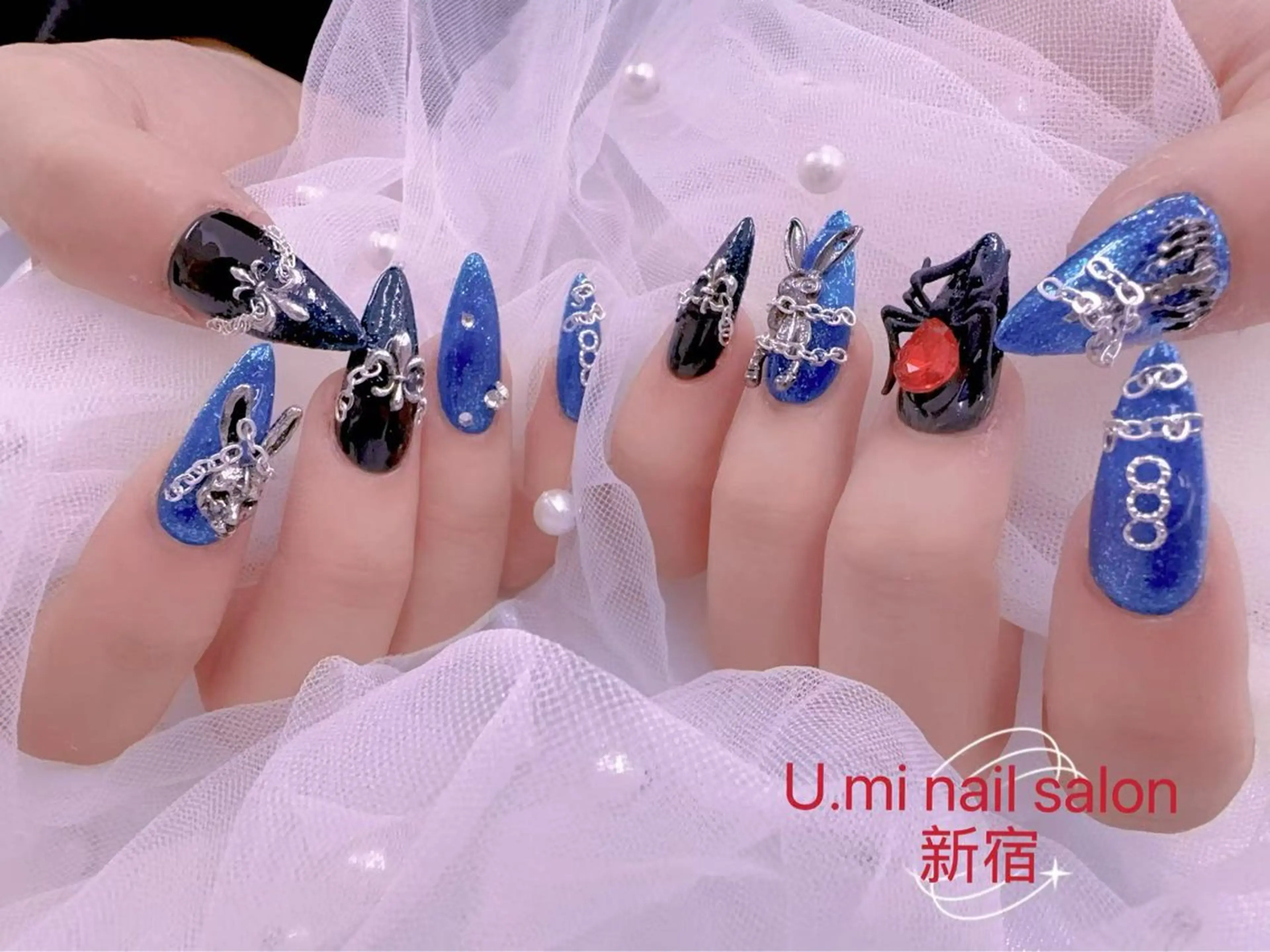 ネイル ボルドー チークネイル 長さ出し フレンチネイル ジェルネイル uminail cocoのネイルデザイン