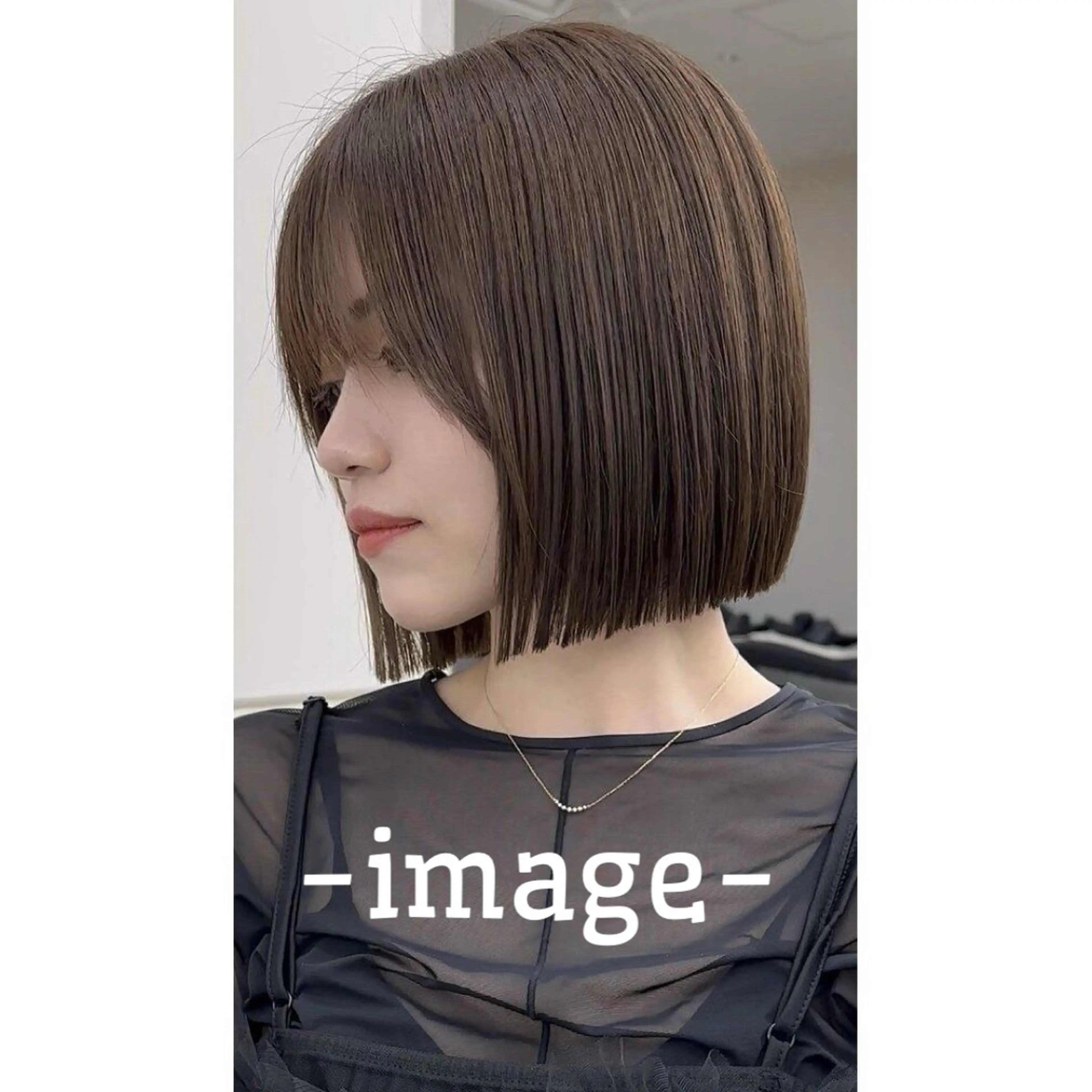 ボブカット(シャンプー、ブロー込み)の写真