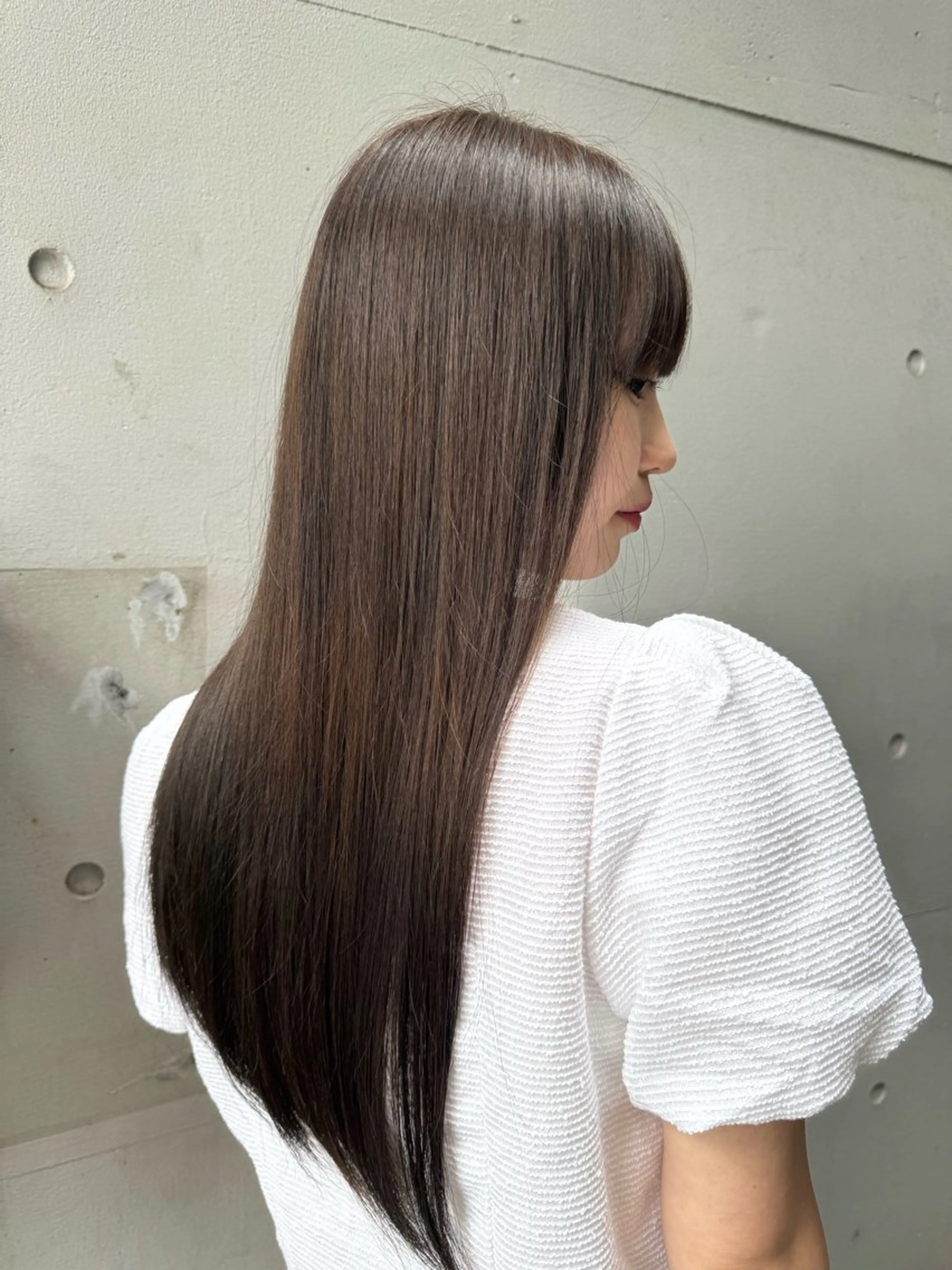 ロング 髪質改善 トリートメント Luxe所属・Luxe表参道 髪質改善　奈良のヘアスタイル