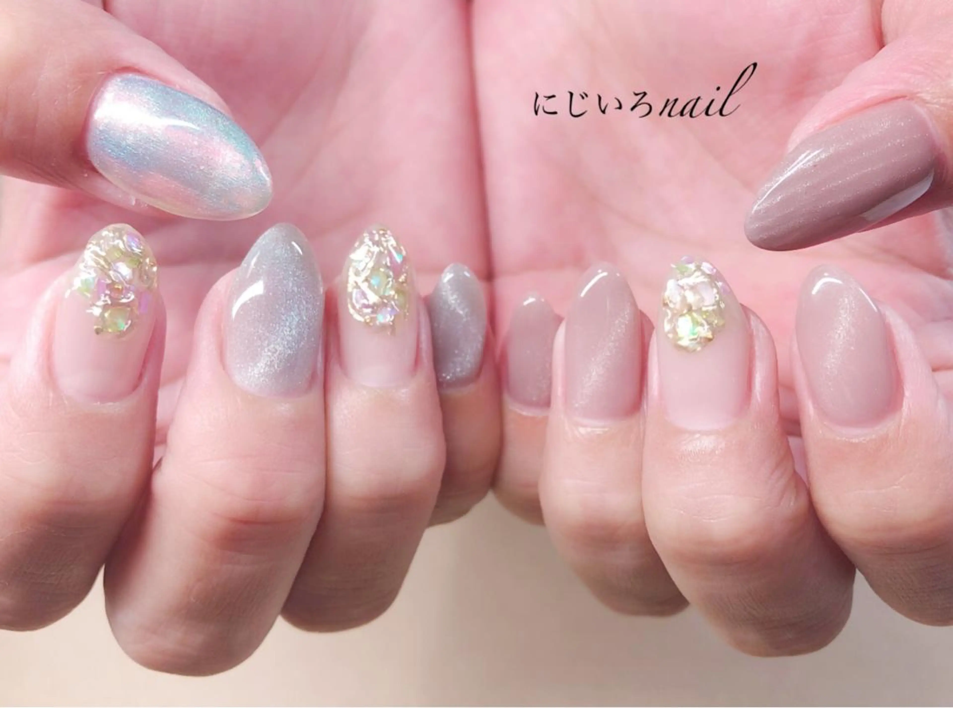 ネイル にじいろ nailのネイルデザイン