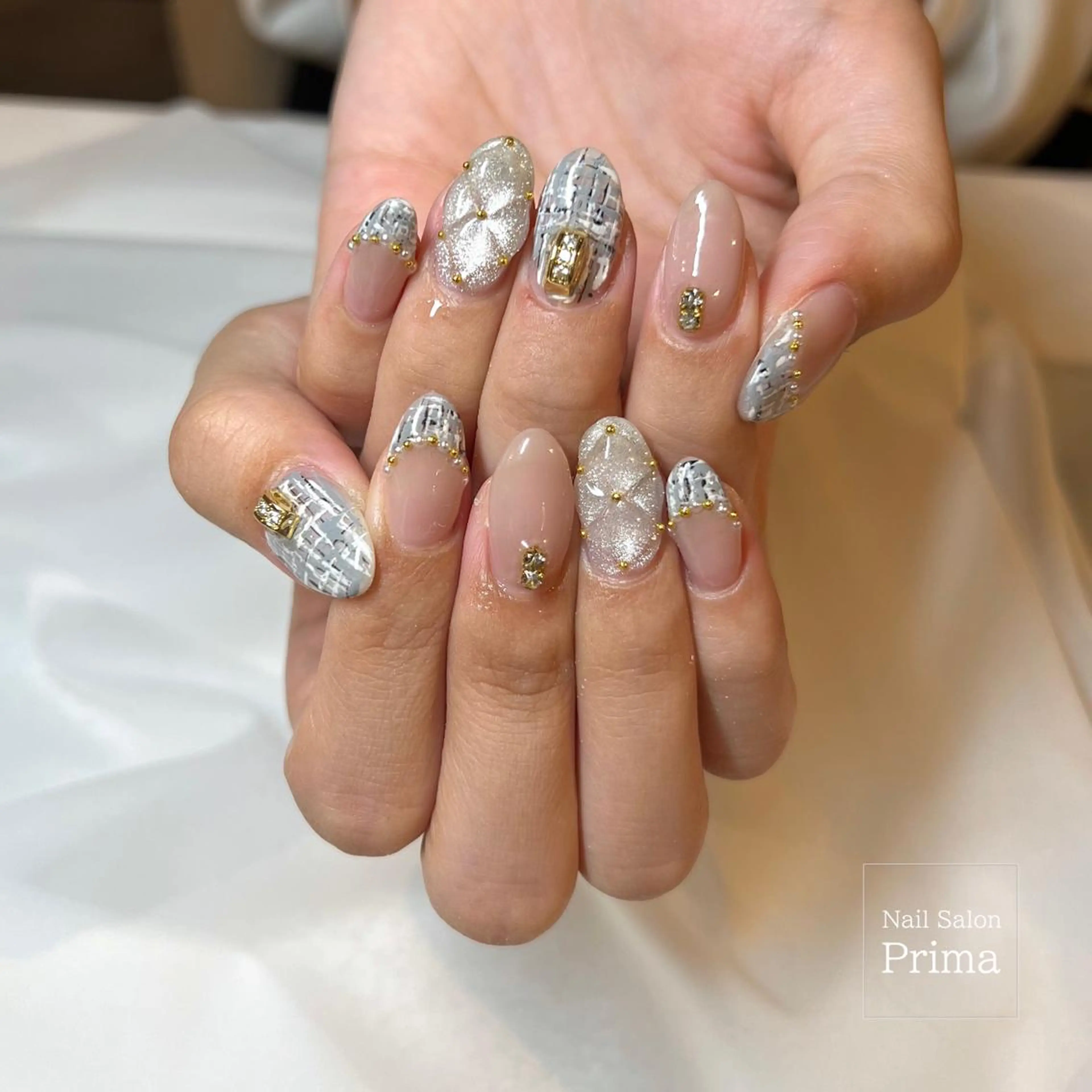 セミロング ネイル SalonPrima Nail & Eyeのマツエク・マツパデザイン