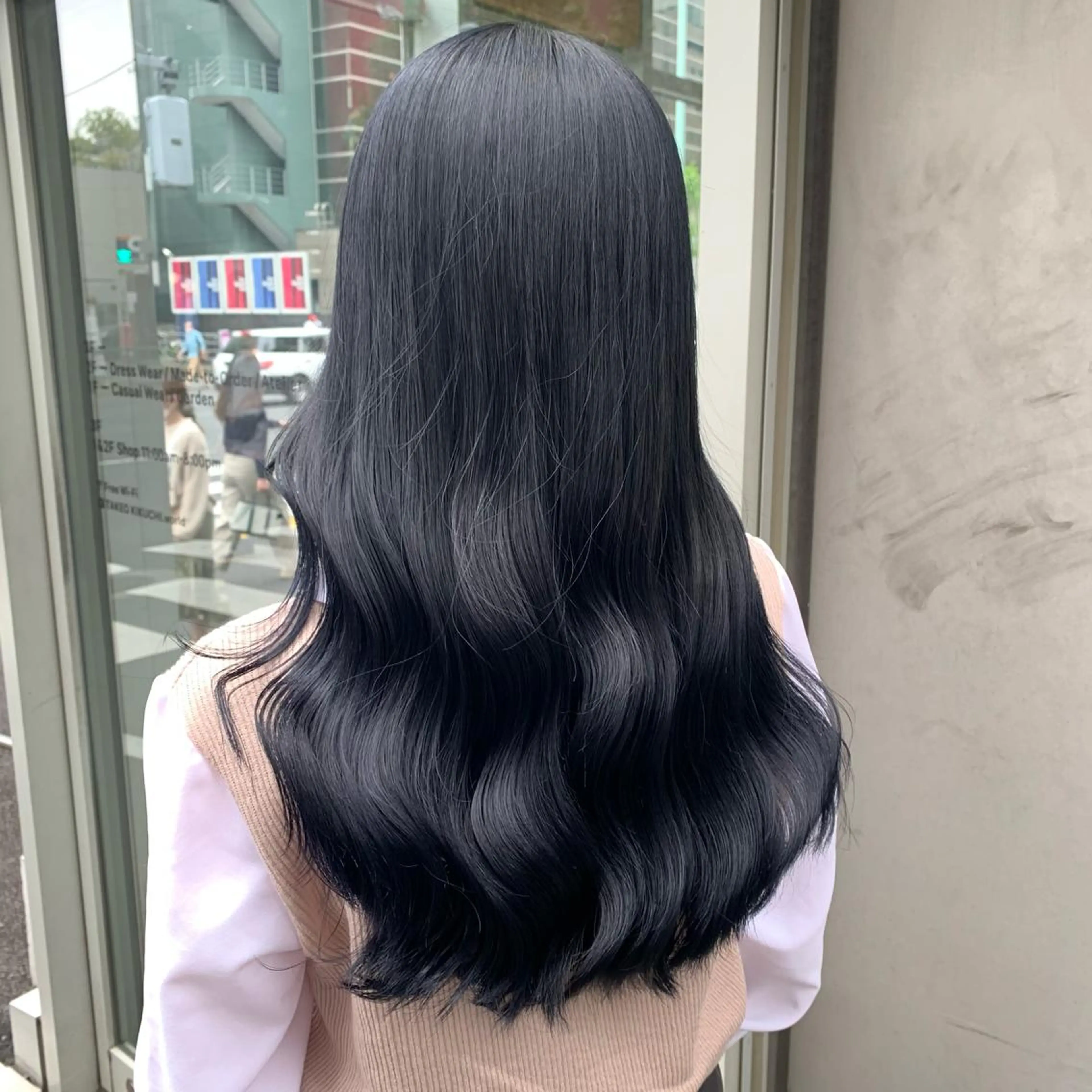 ロング カラー ヘアアレンジ THE BALM💞 松井のマツエク・マツパデザイン