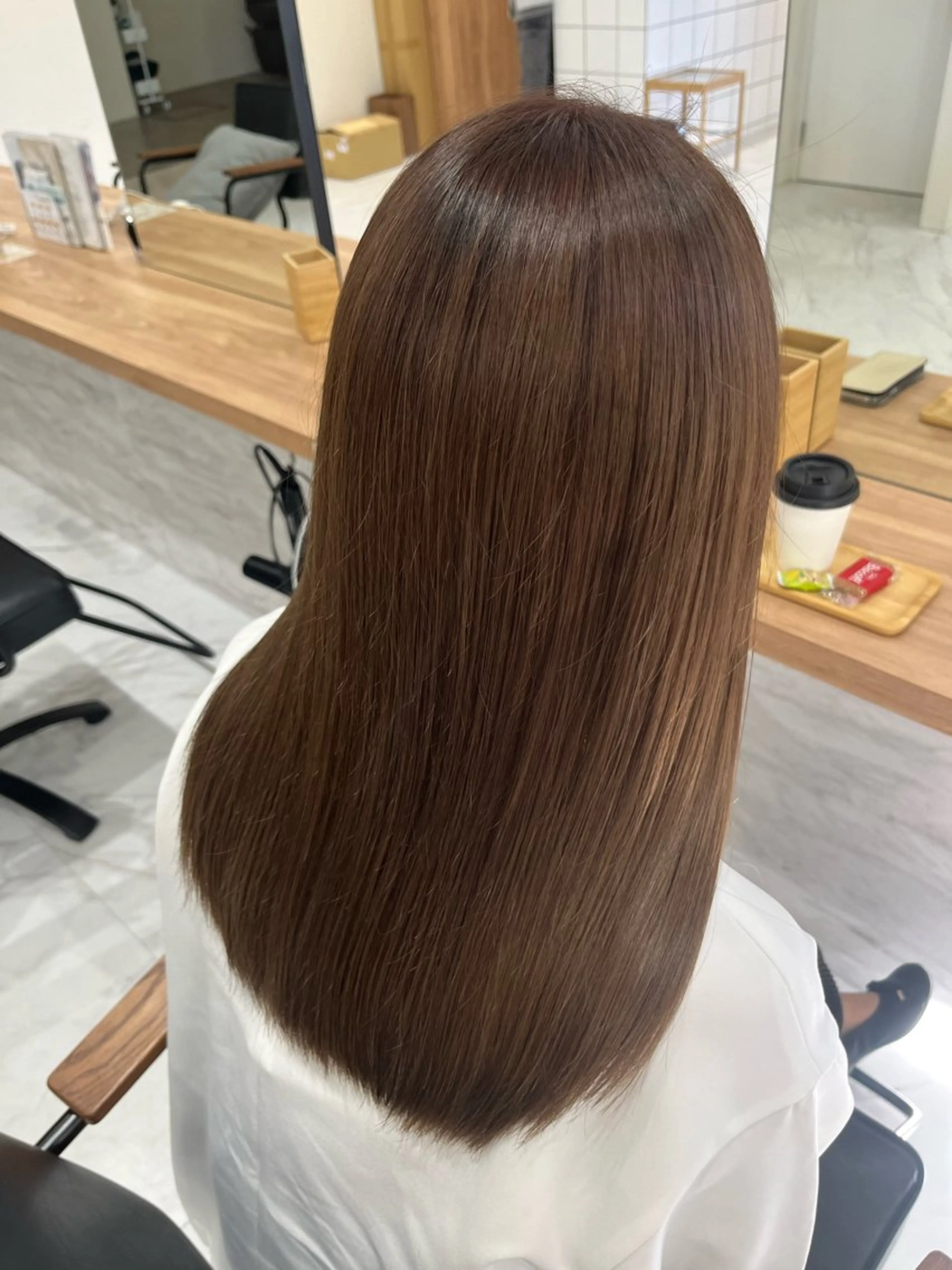 ミディアム 優月/カラー特化 西宮/夙川のヘアスタイル