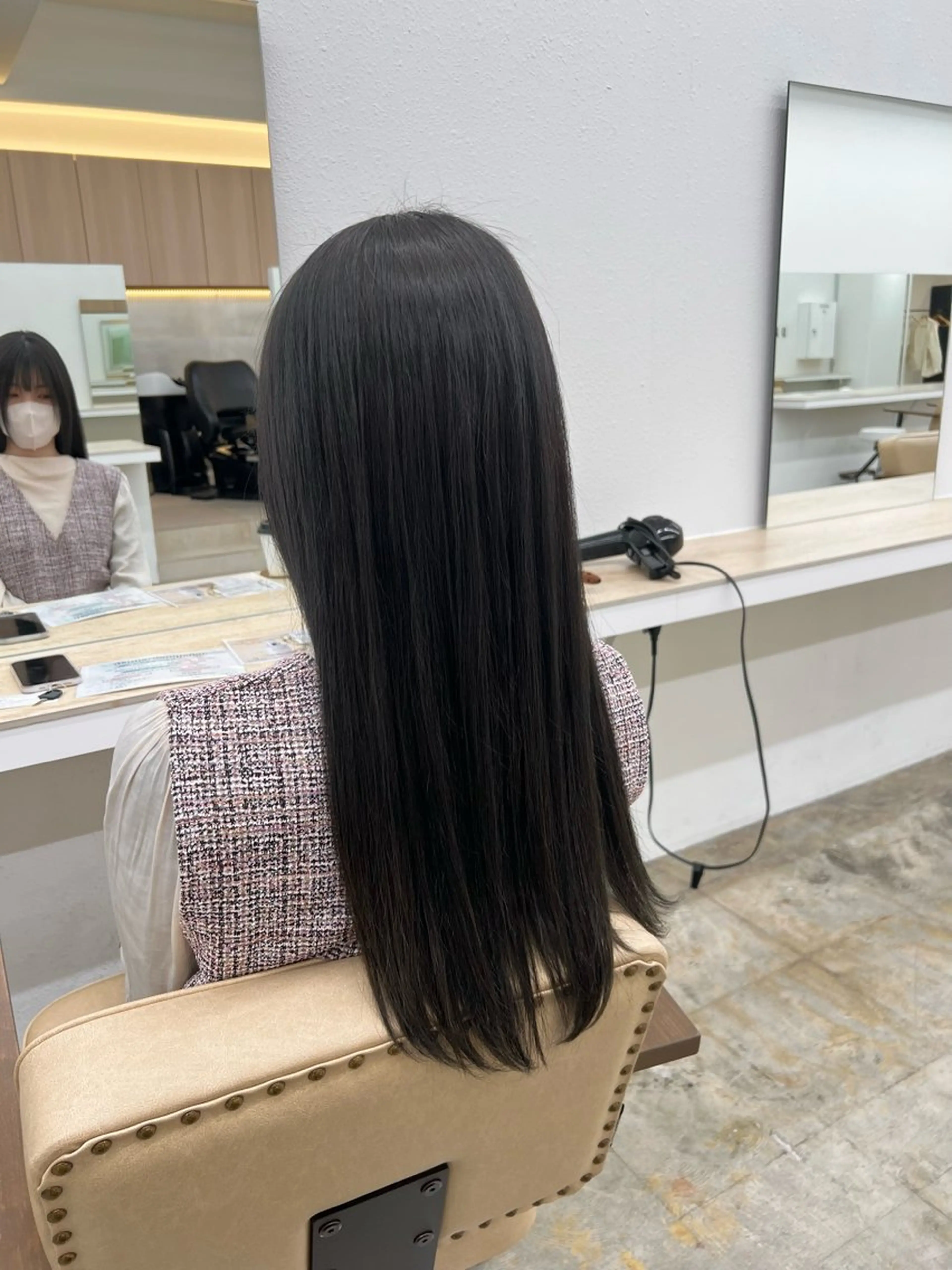 ロング ブリーチカラー🦋‪ 田中さくらのヘアスタイル