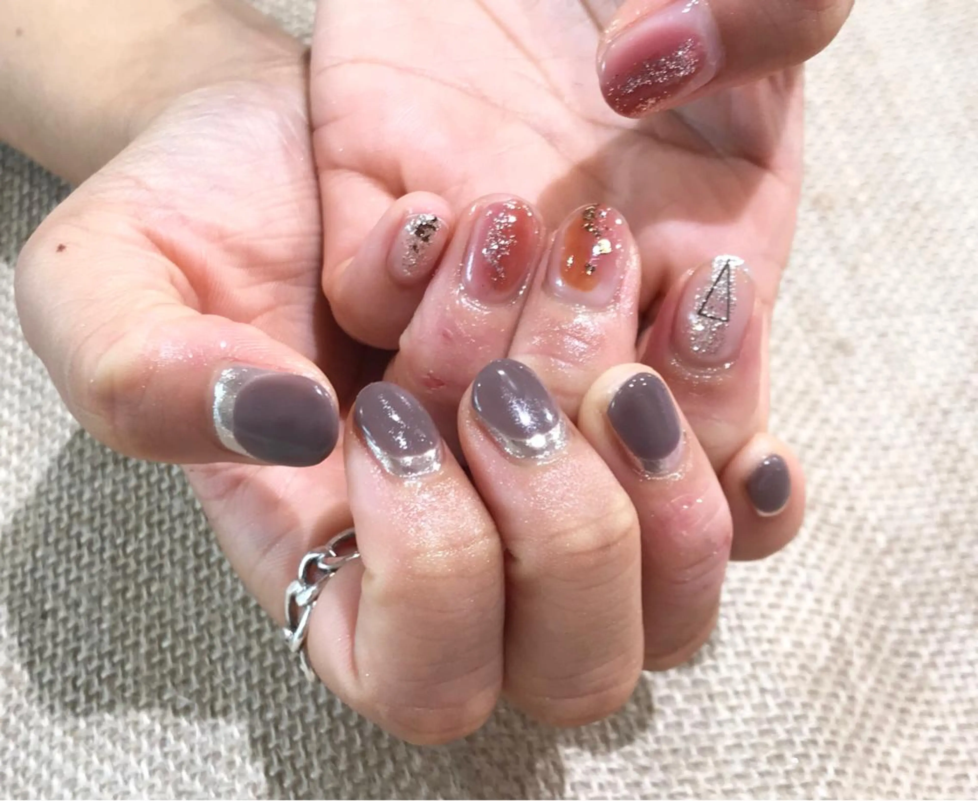 ネイル 舞田 苑香のネイルデザイン