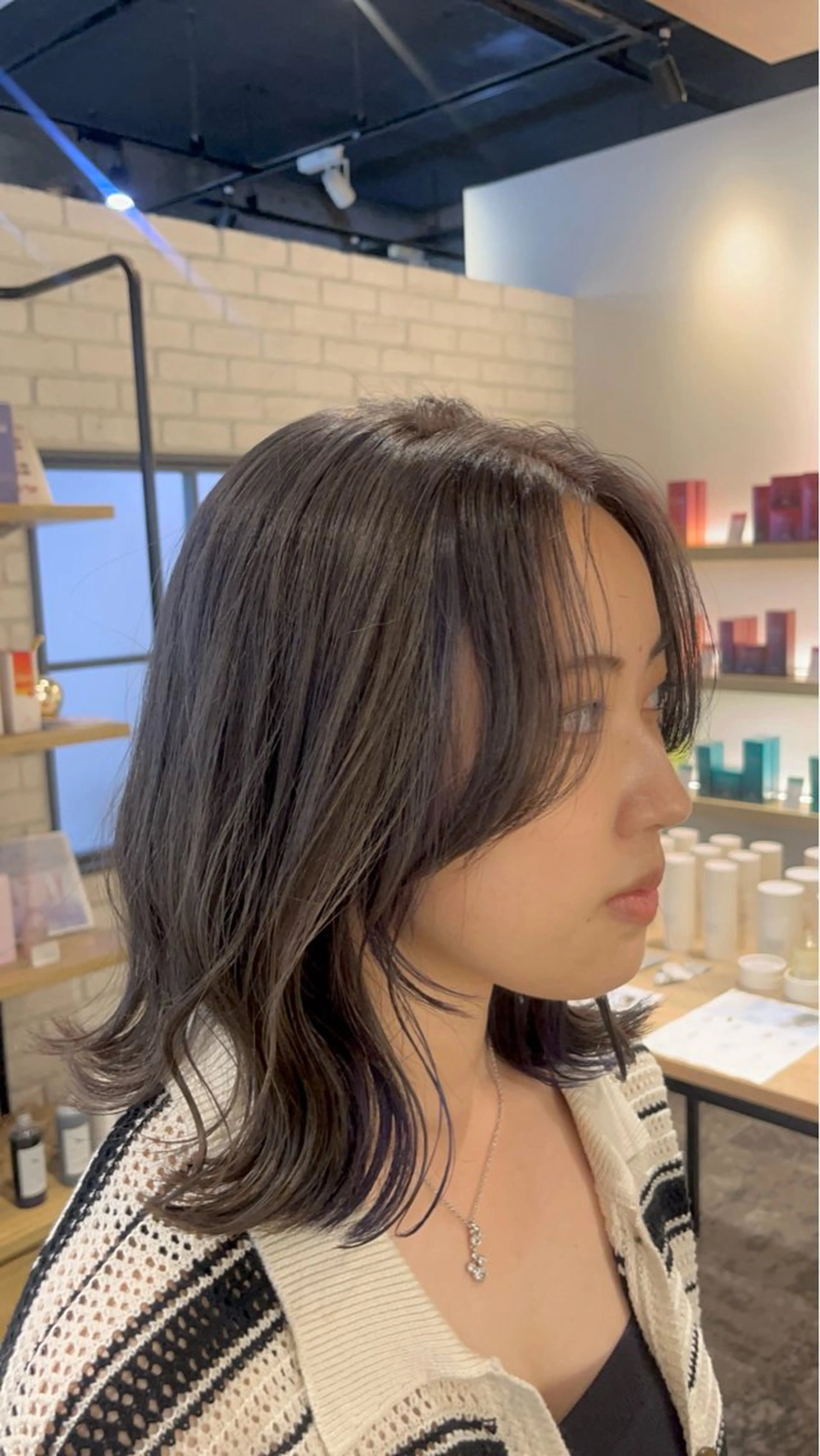 ミディアム 髪質改善 HALO hair salon【ヘイロー】所属・暖色カラー🟥ショウ ✖️ウルフ&レイヤーのヘアスタイル