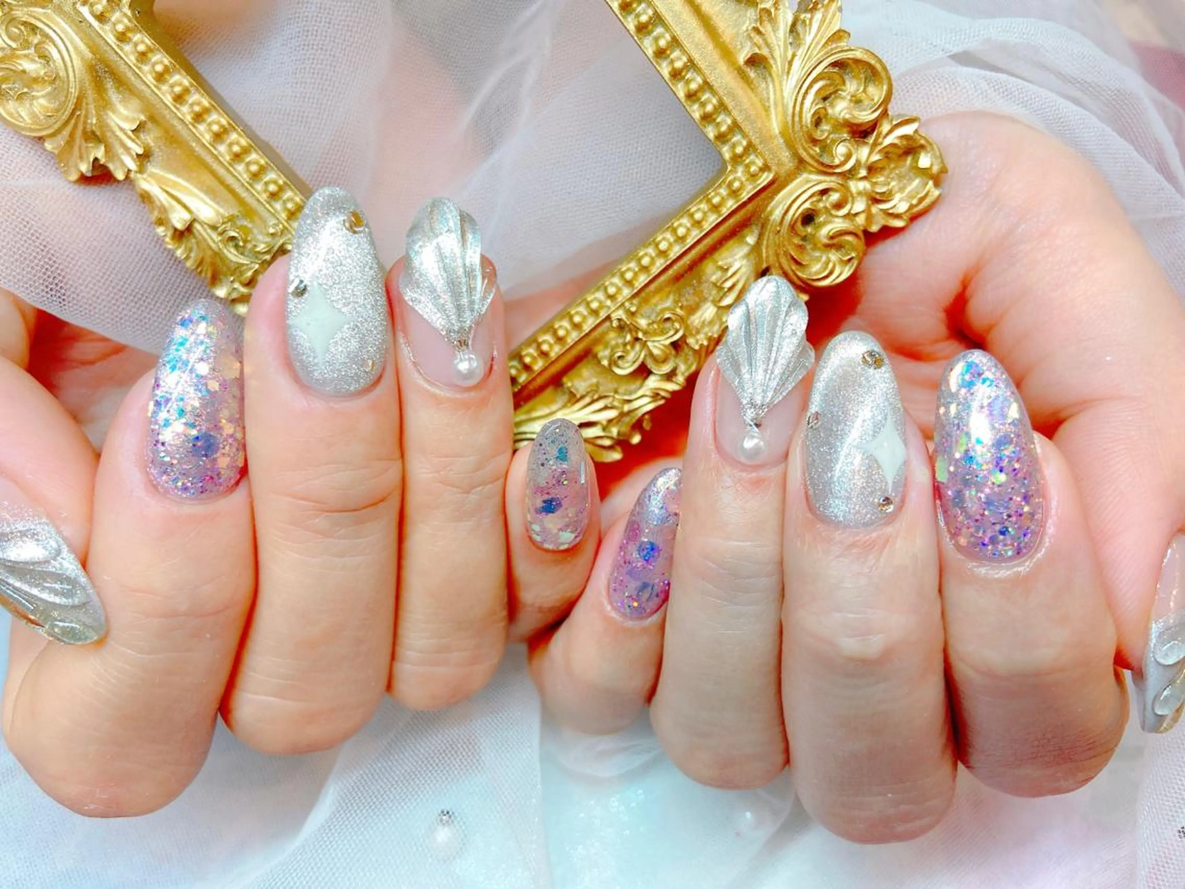 ネイル 長さだし専門店 M2 rikaのネイルデザイン