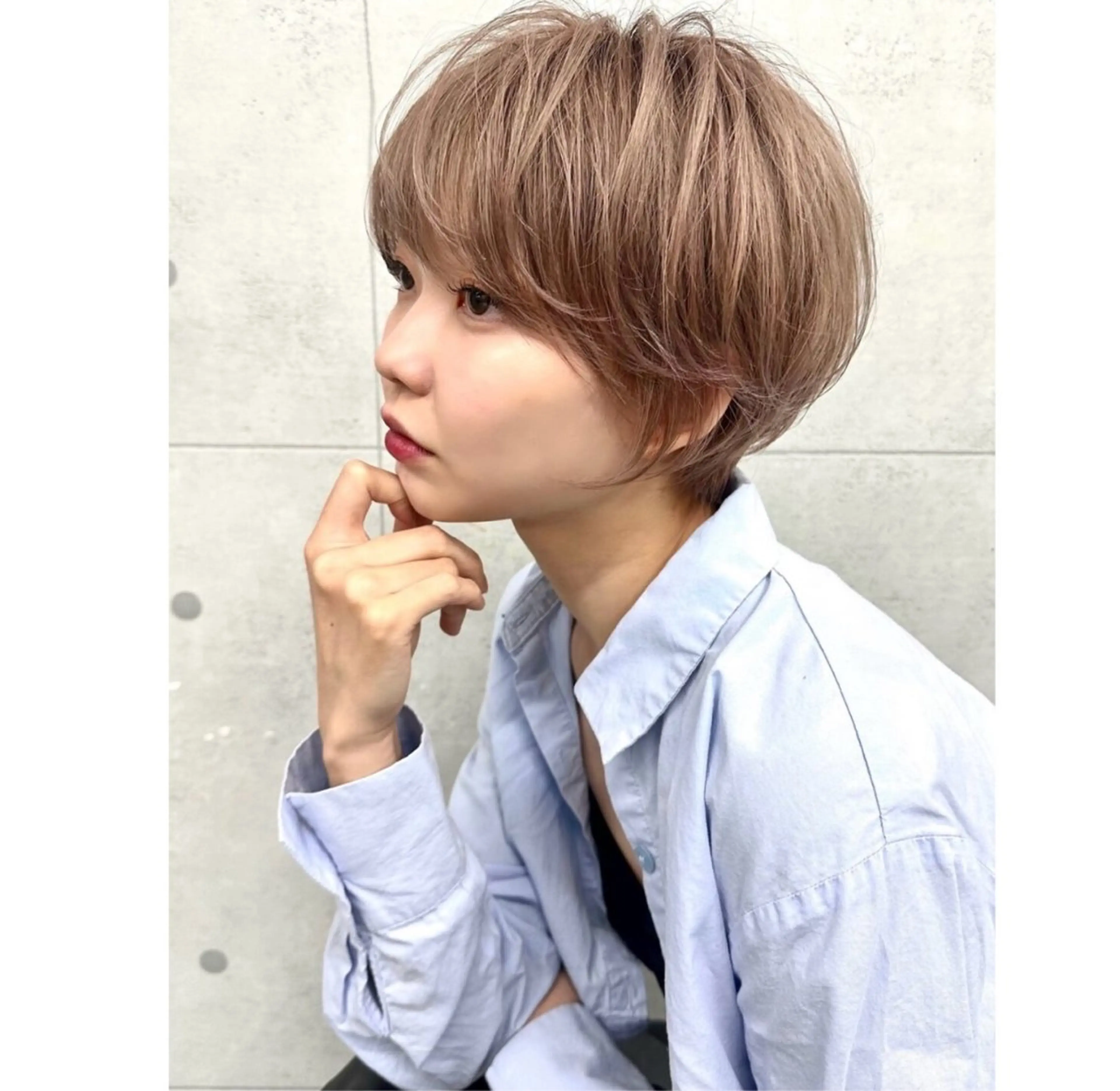ショート 酒井 緋菜のヘアスタイル