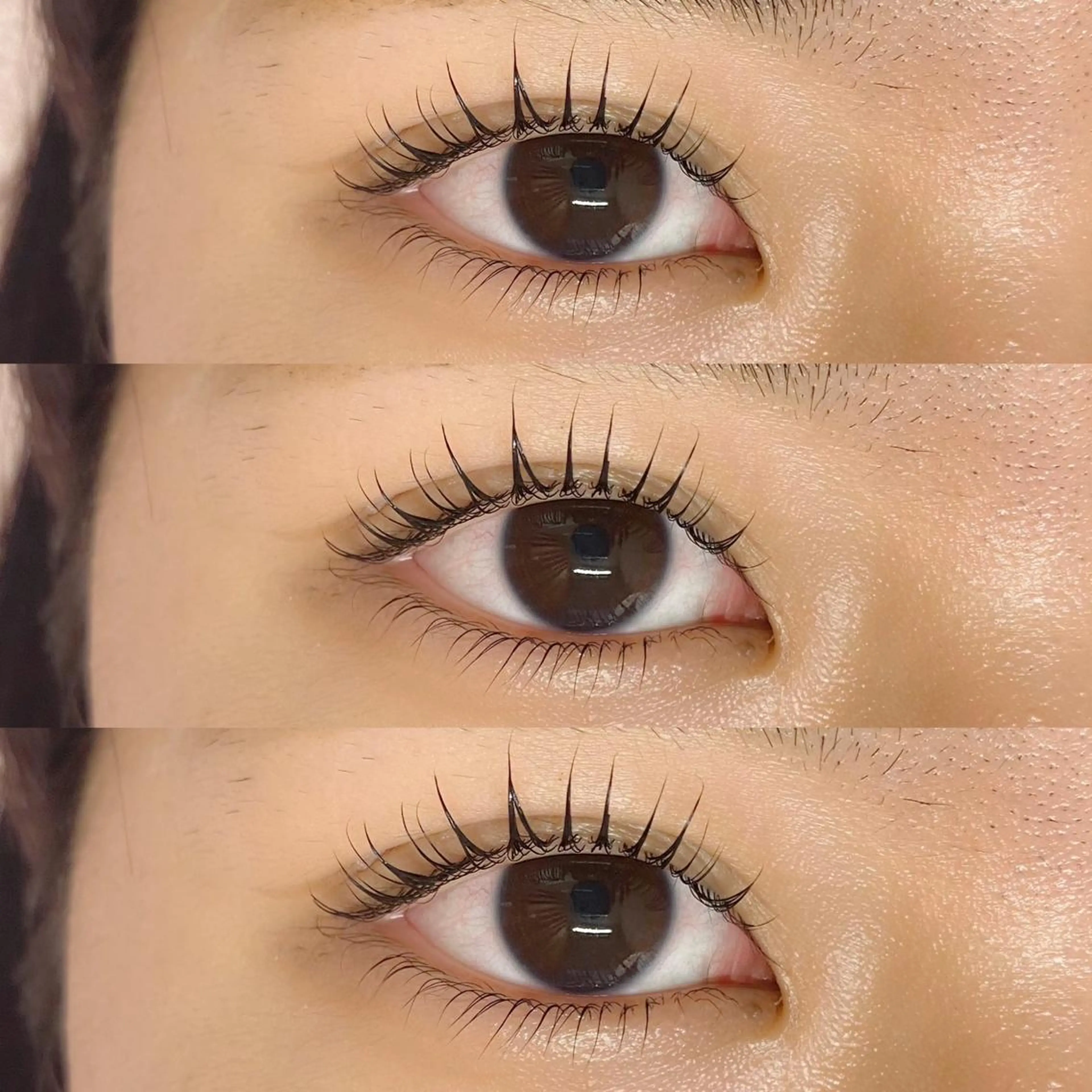 マツエク・マツパ Cカール ナチュラル 下まつげエクステ マツパ meg .のマツエク・マツパデザイン